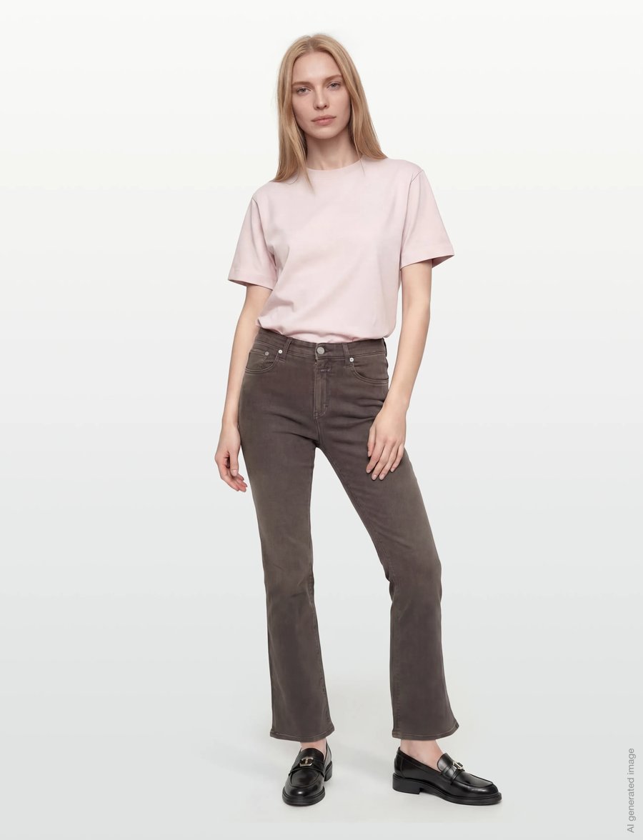Closed - WOMEN BAYLIN JEANS DARK NICKEL - bootcut jeans - dark nickel - 0