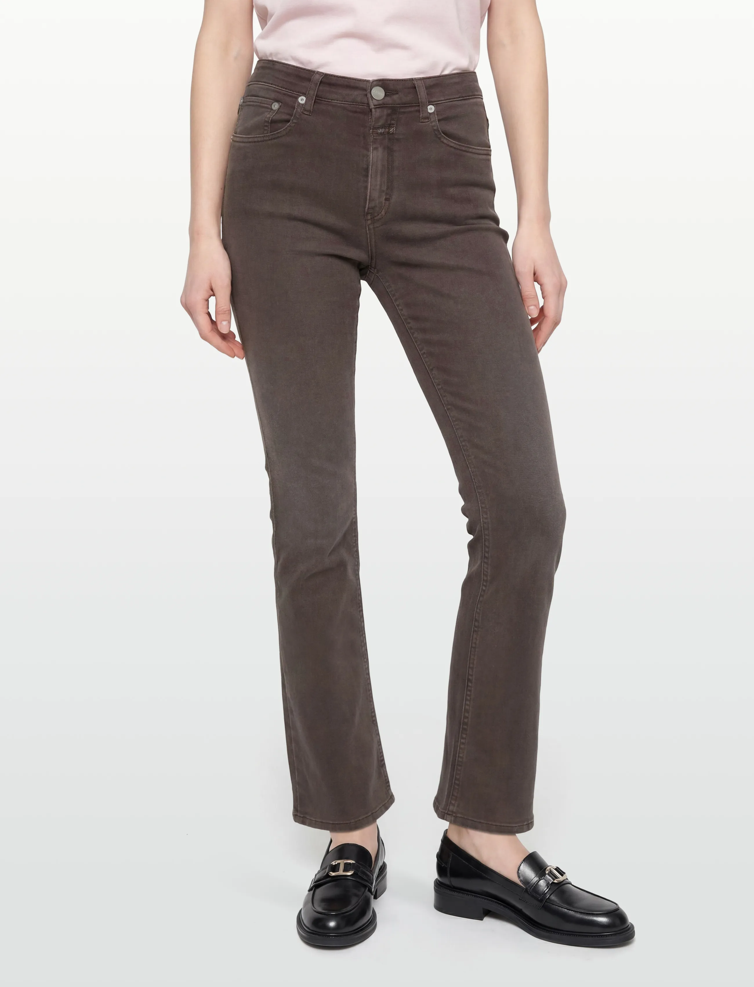 Closed - WOMEN BAYLIN JEANS DARK NICKEL - teksad - dark nickel - 3