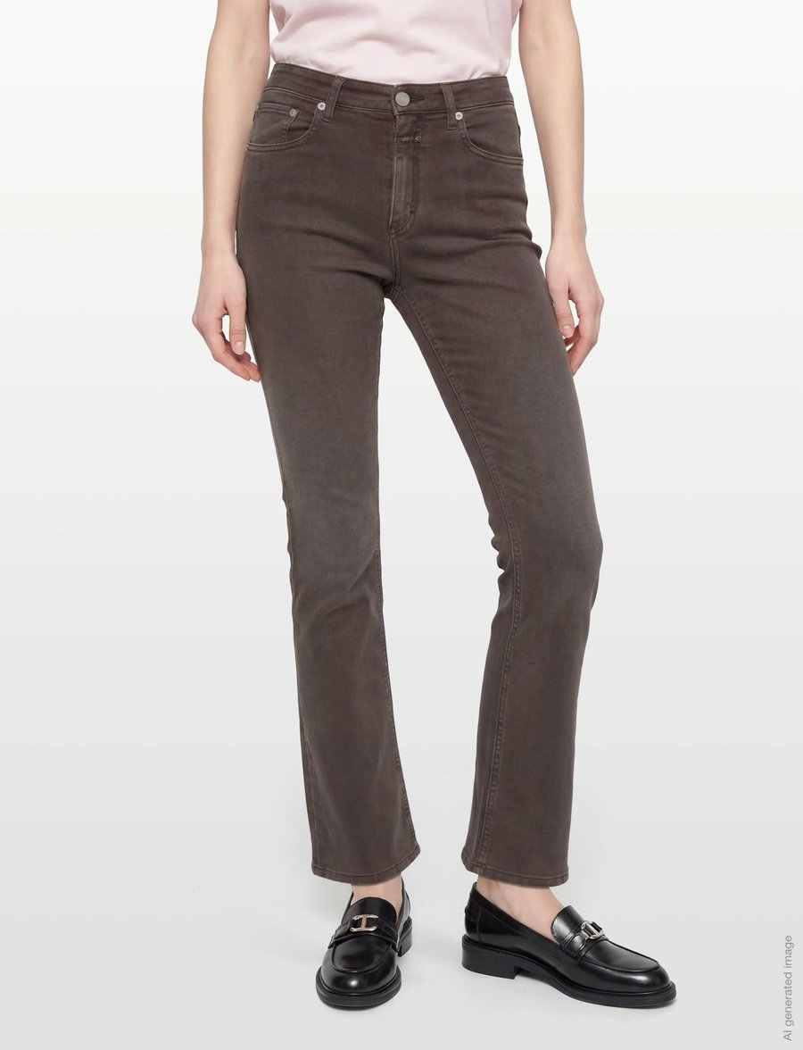 Closed - WOMEN BAYLIN JEANS DARK NICKEL - bootcut jeans - dark nickel - 3