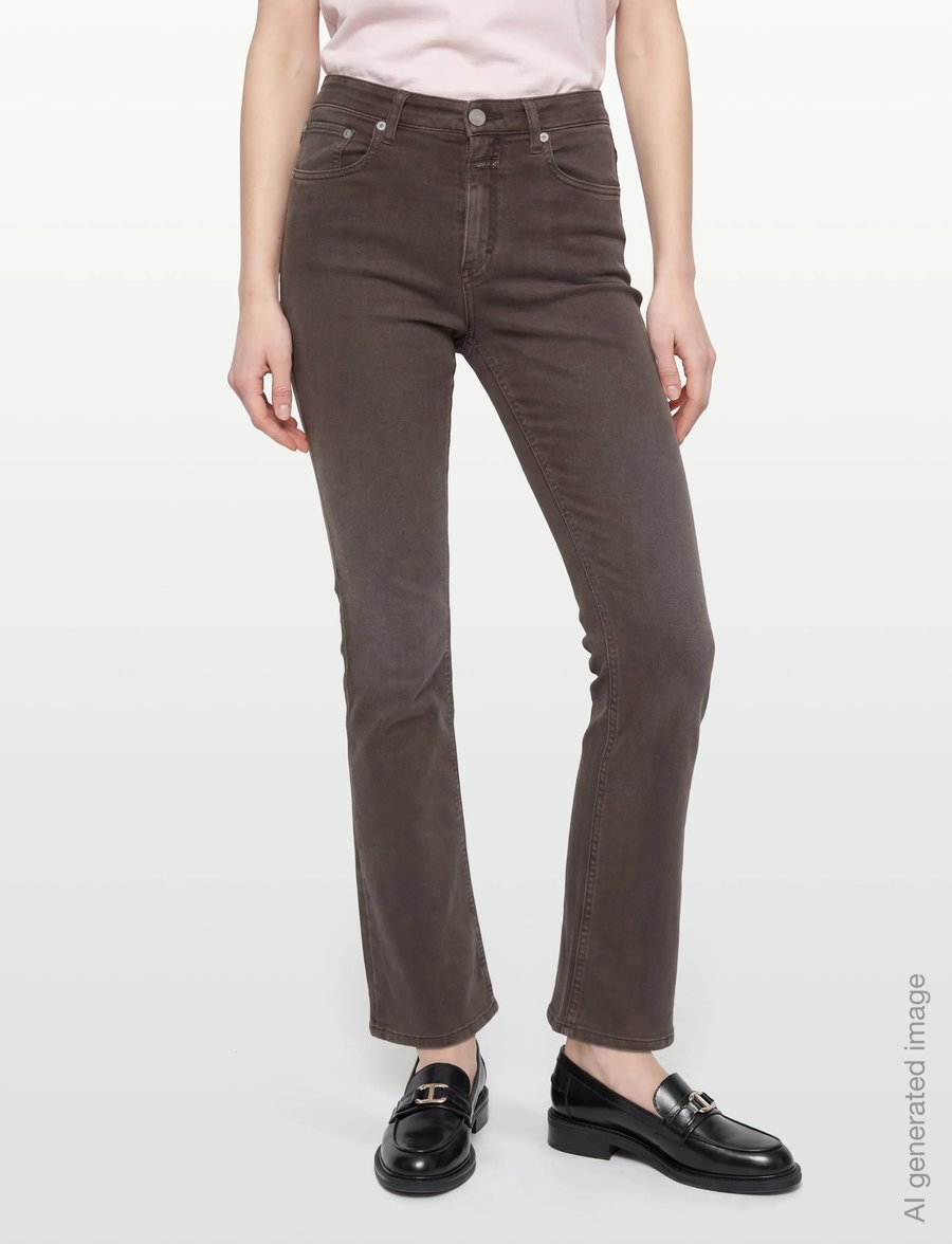Closed - WOMEN BAYLIN JEANS DARK NICKEL - teksad - dark nickel - 3