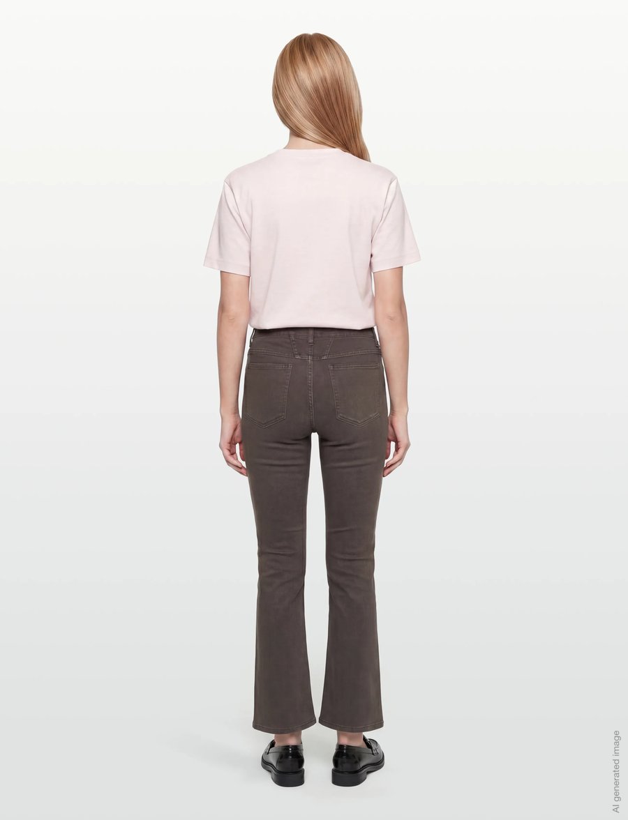 Closed - WOMEN BAYLIN JEANS DARK NICKEL - bootcut jeans - dark nickel - 4