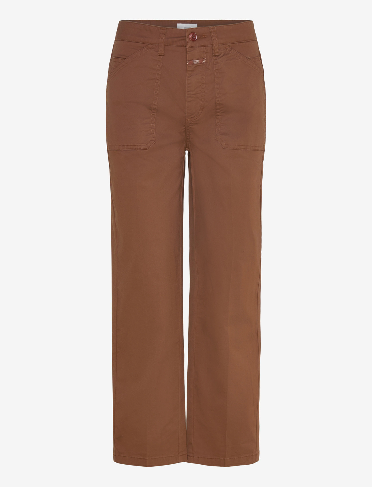 Closed - WOMEN ABE PANTS BRAZIL NUT - chino püksid - brazil nut - 1