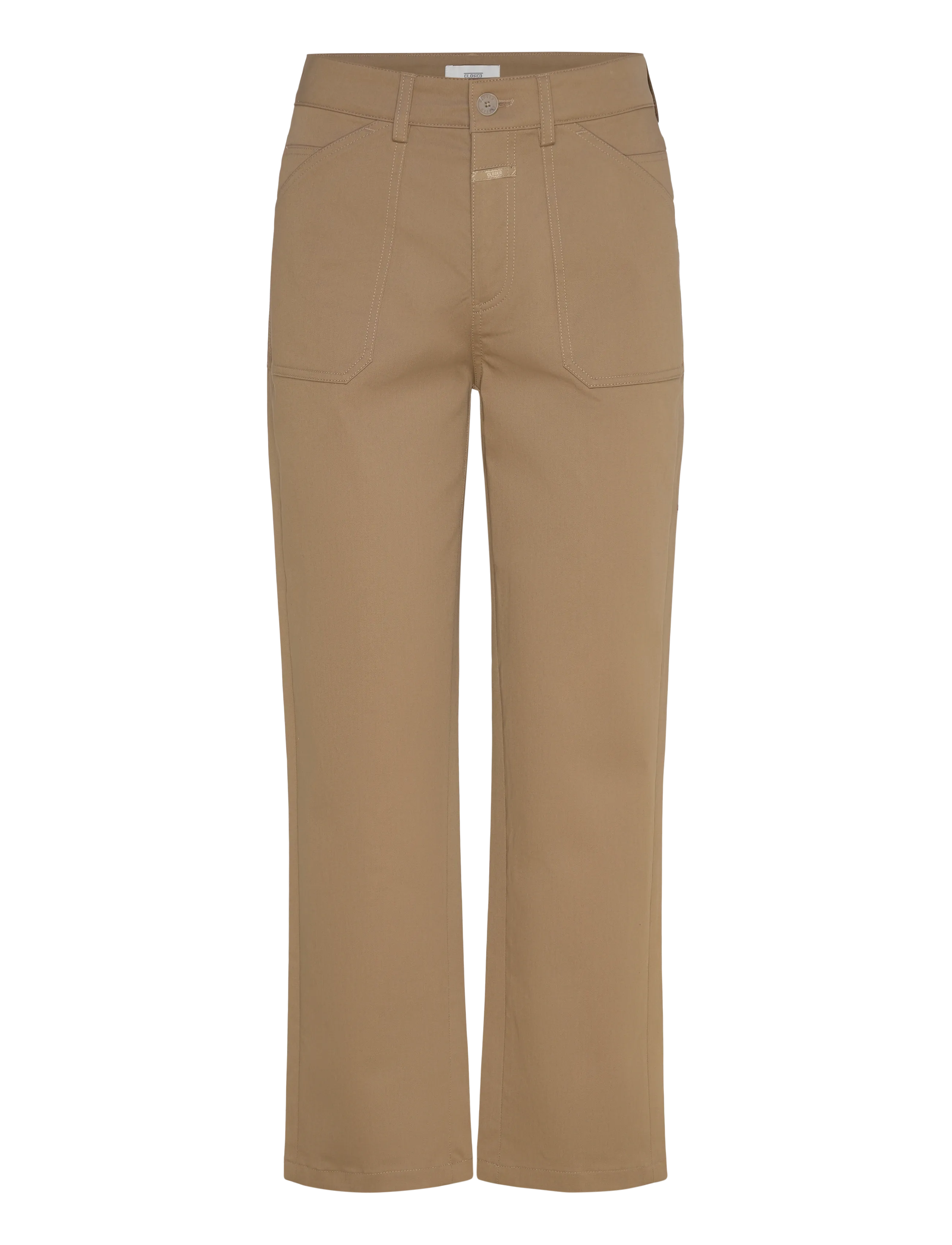 CLOSED Closed Damen Abe Hosen Burlywood Braun - 34 - Damen