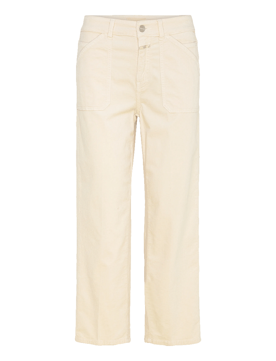 Closed - WOMEN ABE PANTS NUDE - poolpikad püksid - nude - 1