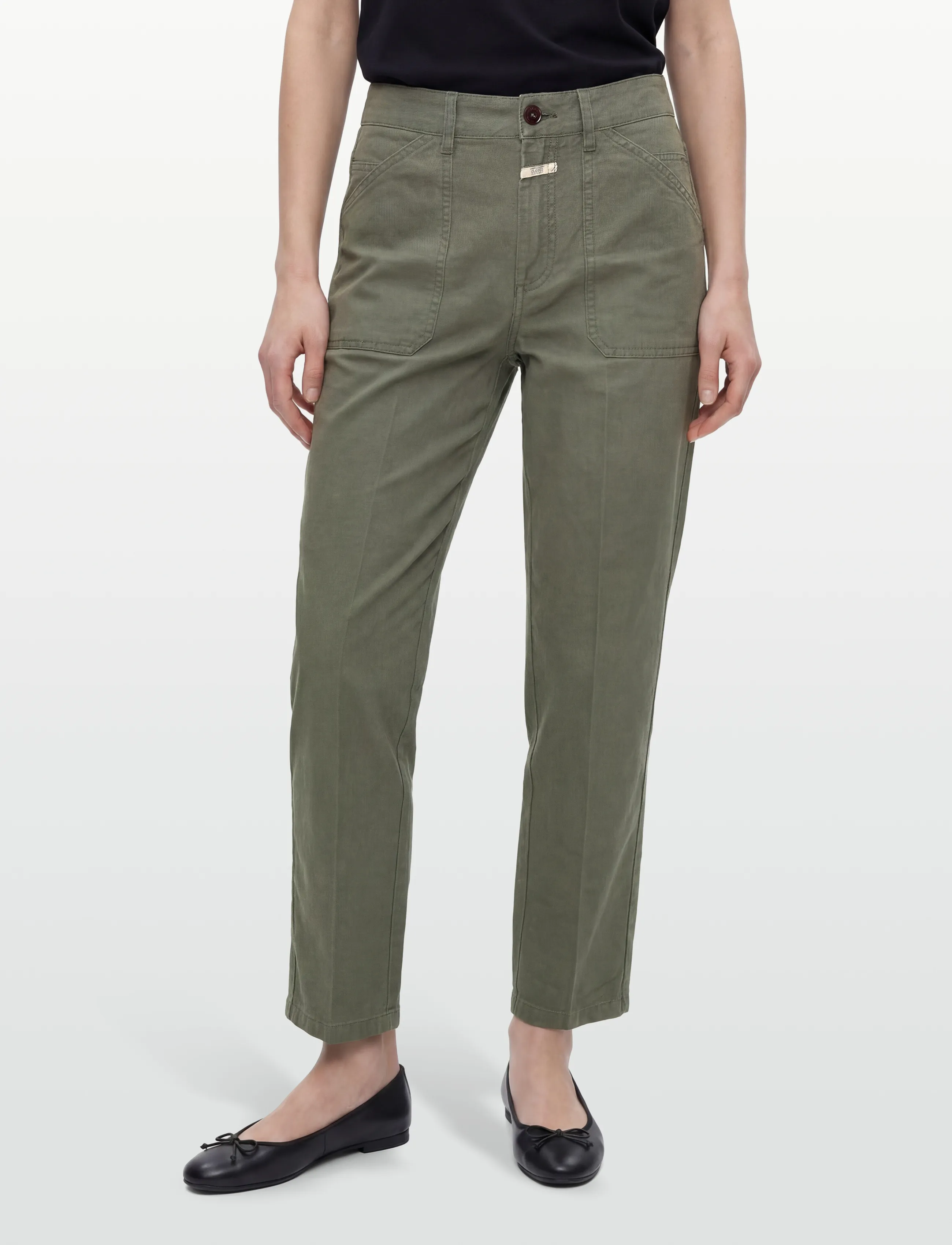 Closed Women Abe Pants Olive chinos – bild 2