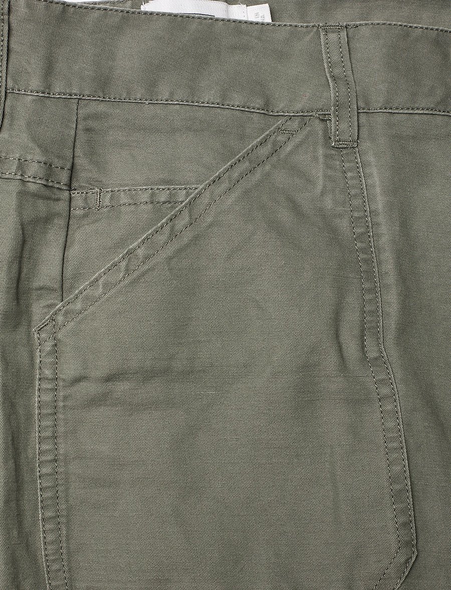 Closed - CLOSED WOMEN ABE PANTS OLIVE GREEN - chino-püksid - olive green - 5
