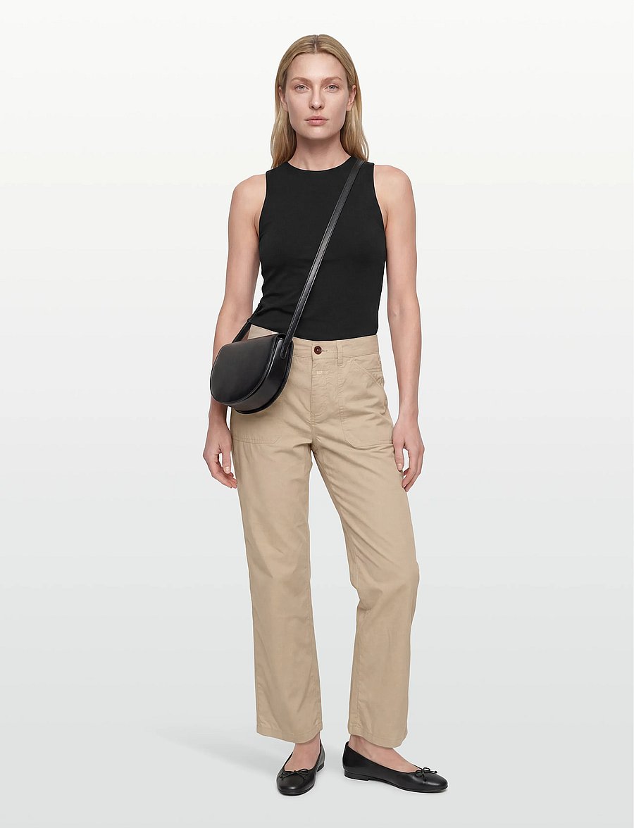 Closed - ABE PANTS GRAIN BEIGE - chinos - grain beige - 0
