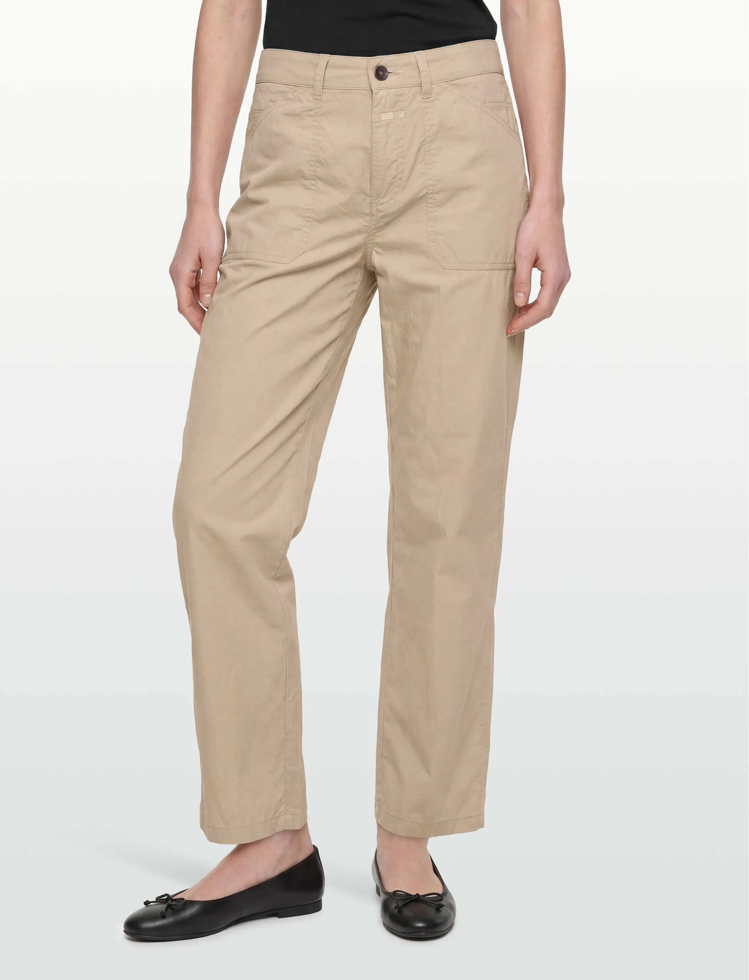 Closed - ABE PANTS GRAIN BEIGE - chinos - grain beige - 3