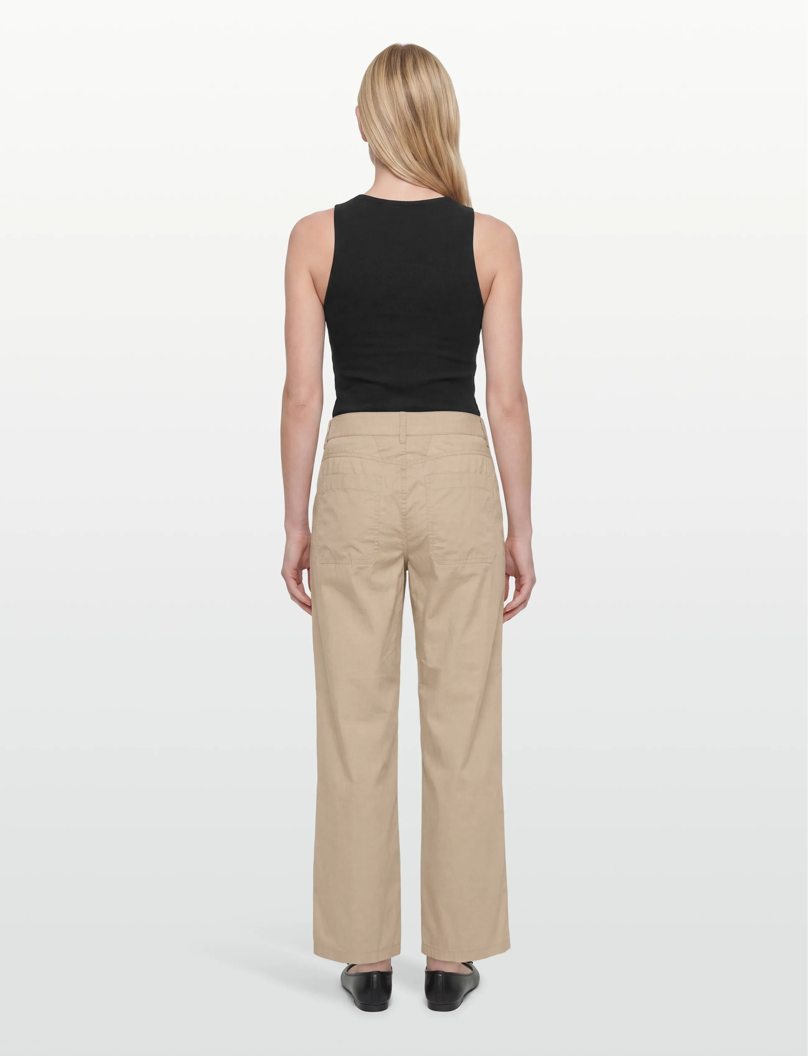 Closed - ABE PANTS GRAIN BEIGE - chinos - grain beige - 4