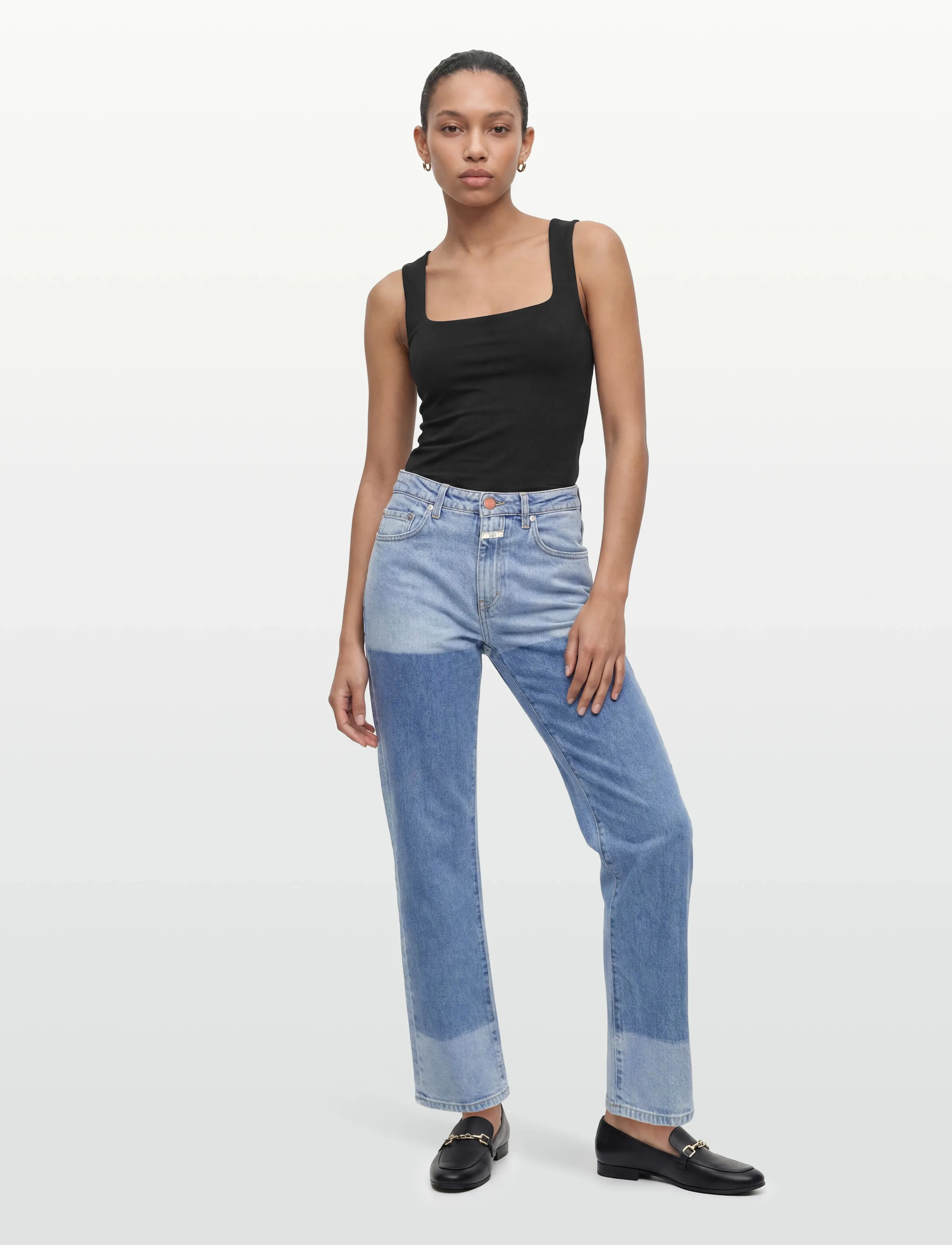 Closed RENTON JEANS MID BLUE - Transitional Layering - MID BLUE / blue