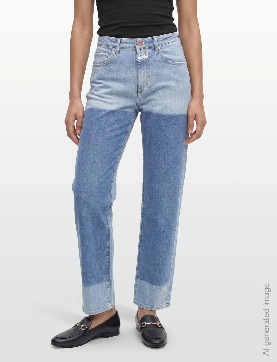 Closed - RENTON JEANS MID BLUE - straight jeans - mid blue - 3
