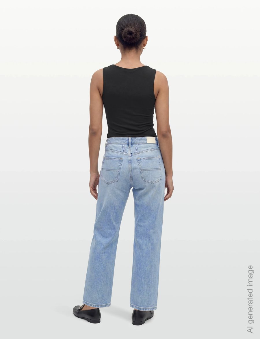 Closed - RENTON JEANS MID BLUE - straight jeans - mid blue - 4
