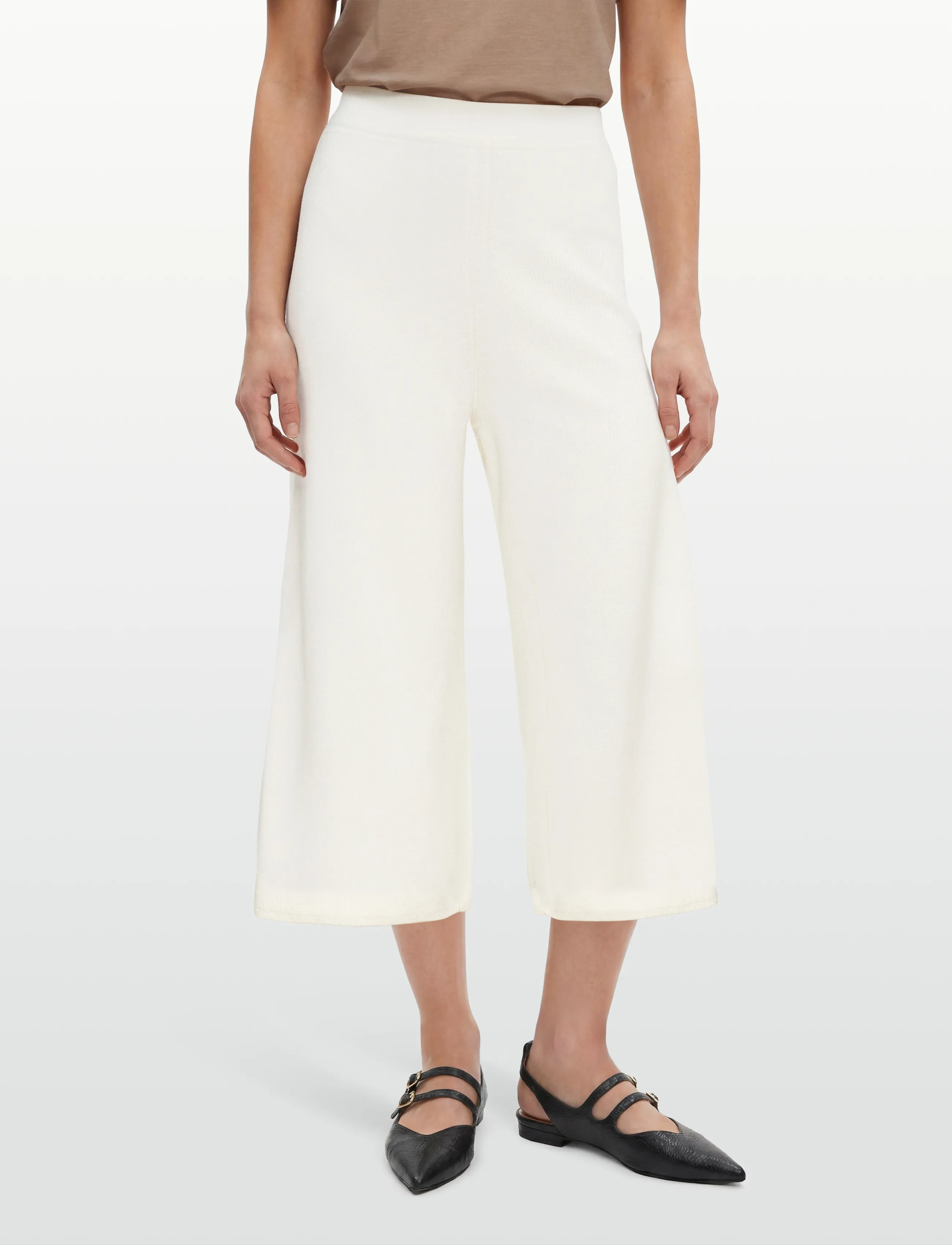 Closed - KNITTED CULOTTES SKIRTS IVORY - culottes - ivory - 3