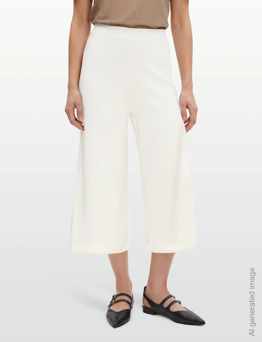 Closed - KNITTED CULOTTES SKIRTS IVORY - culottes - ivory - 3