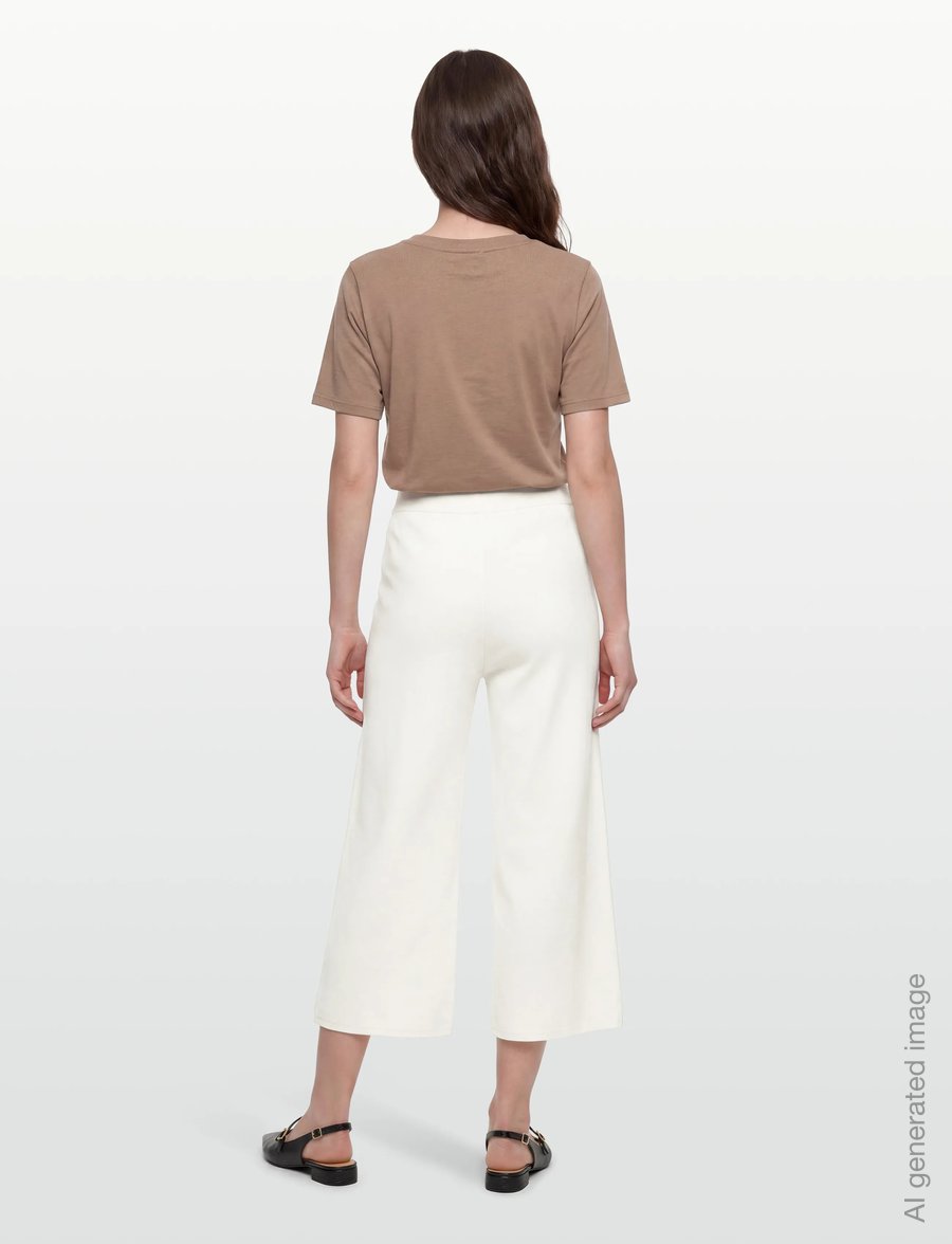 Closed - KNITTED CULOTTES SKIRTS IVORY - culottes - ivory - 4