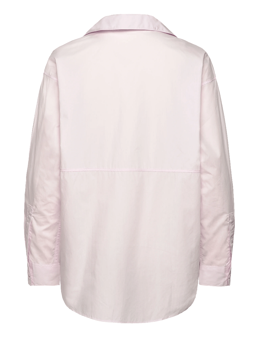 Closed - CLOSED WOMEN OVERSIZE SHIRT SHIRTS & BLOUSES LIGHT ORCHID - langärmelige blusen - light orchid - 2
