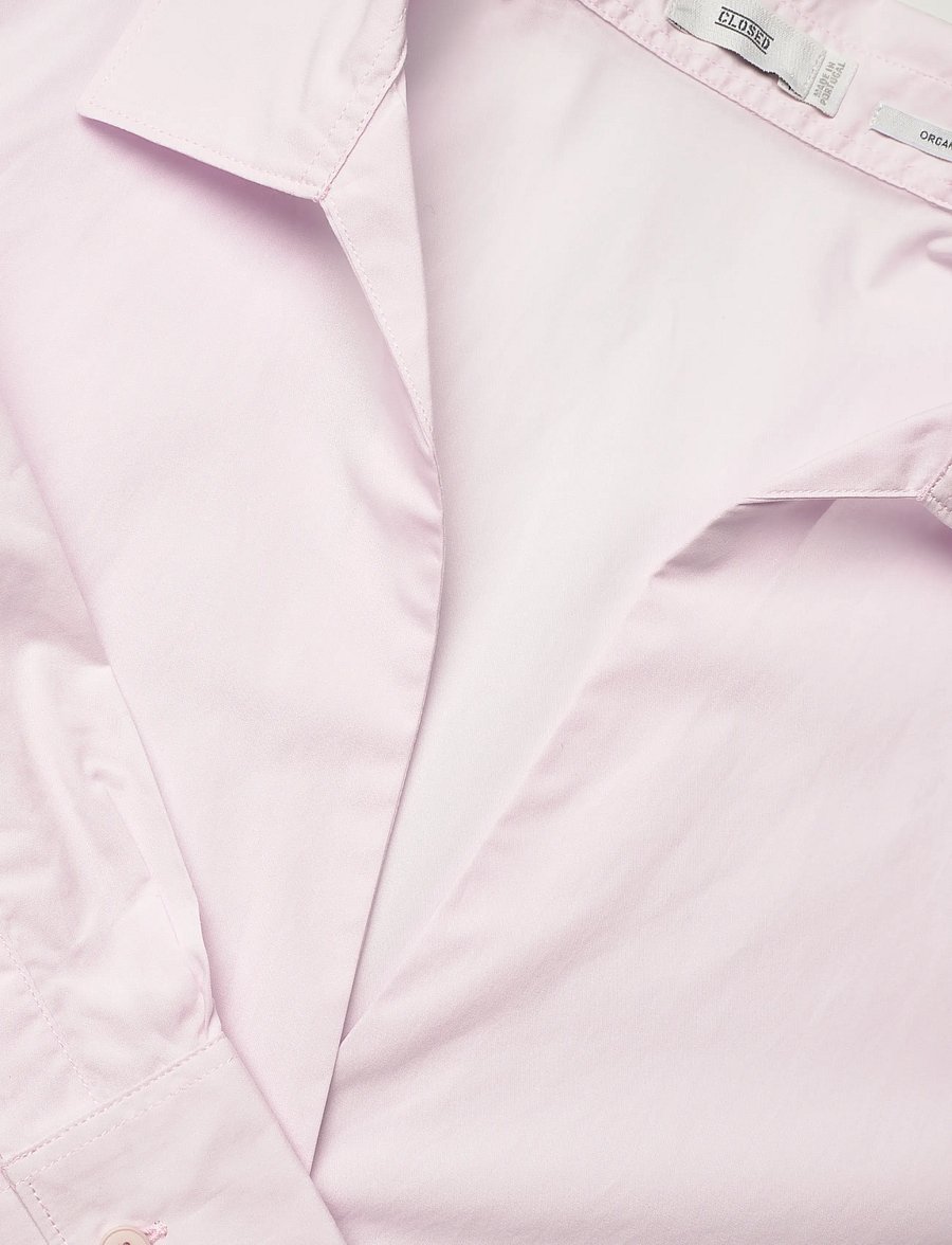 Closed - CLOSED WOMEN OVERSIZE SHIRT SHIRTS & BLOUSES LIGHT ORCHID - langärmelige blusen - light orchid - 5