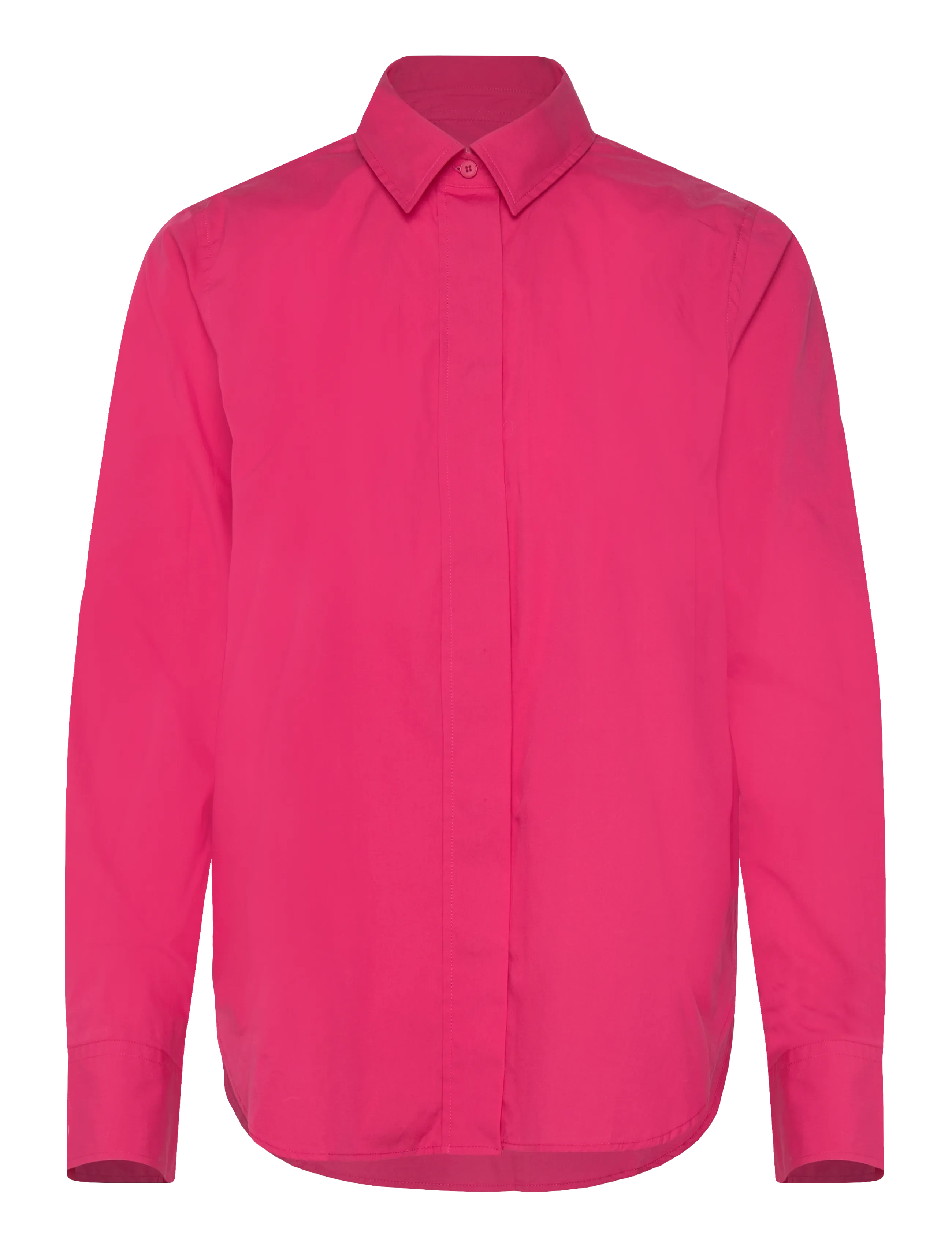 Closed WOMEN CLASSIC SHIRT RASPERRY PINK - Officewear - RASPERRY PINK / pink/rose