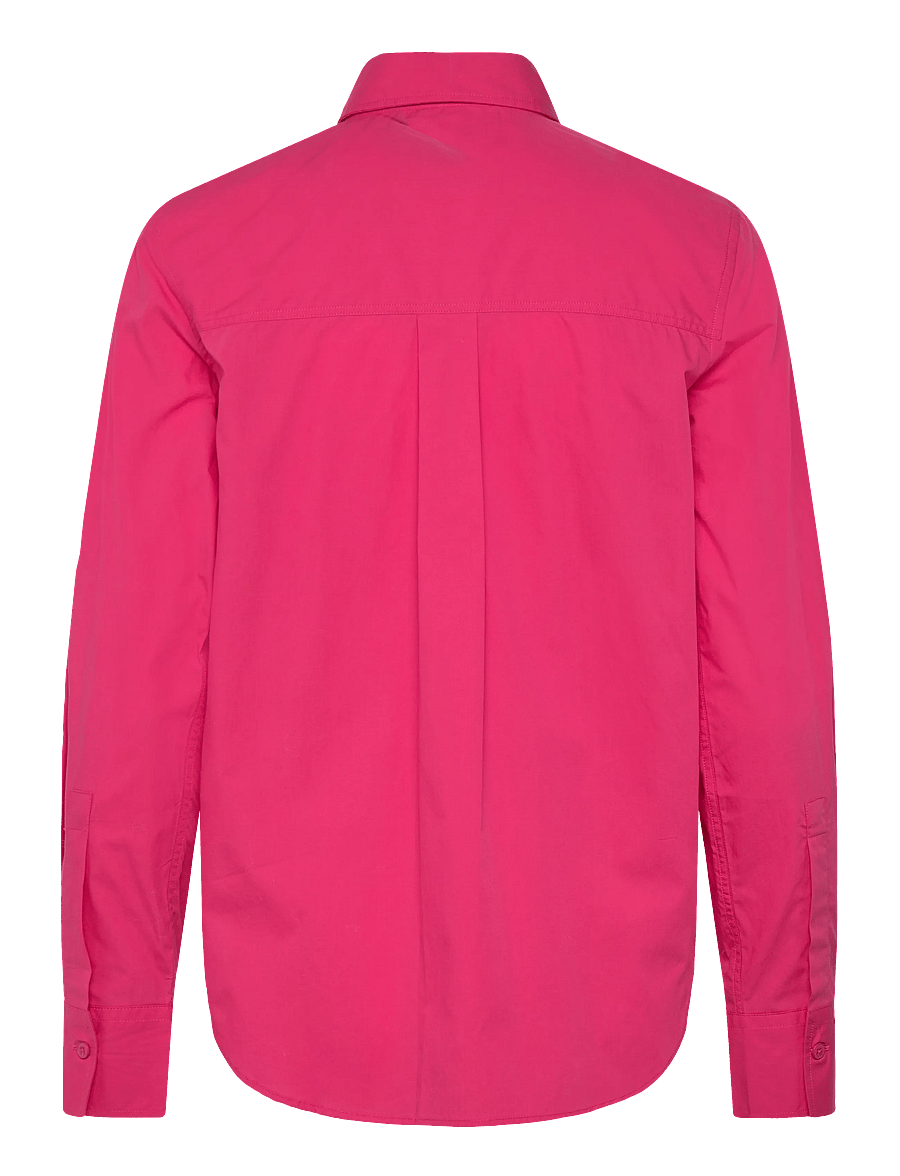 Closed - WOMEN CLASSIC SHIRT RASPERRY PINK - denimskjorter - rasperry pink - 2