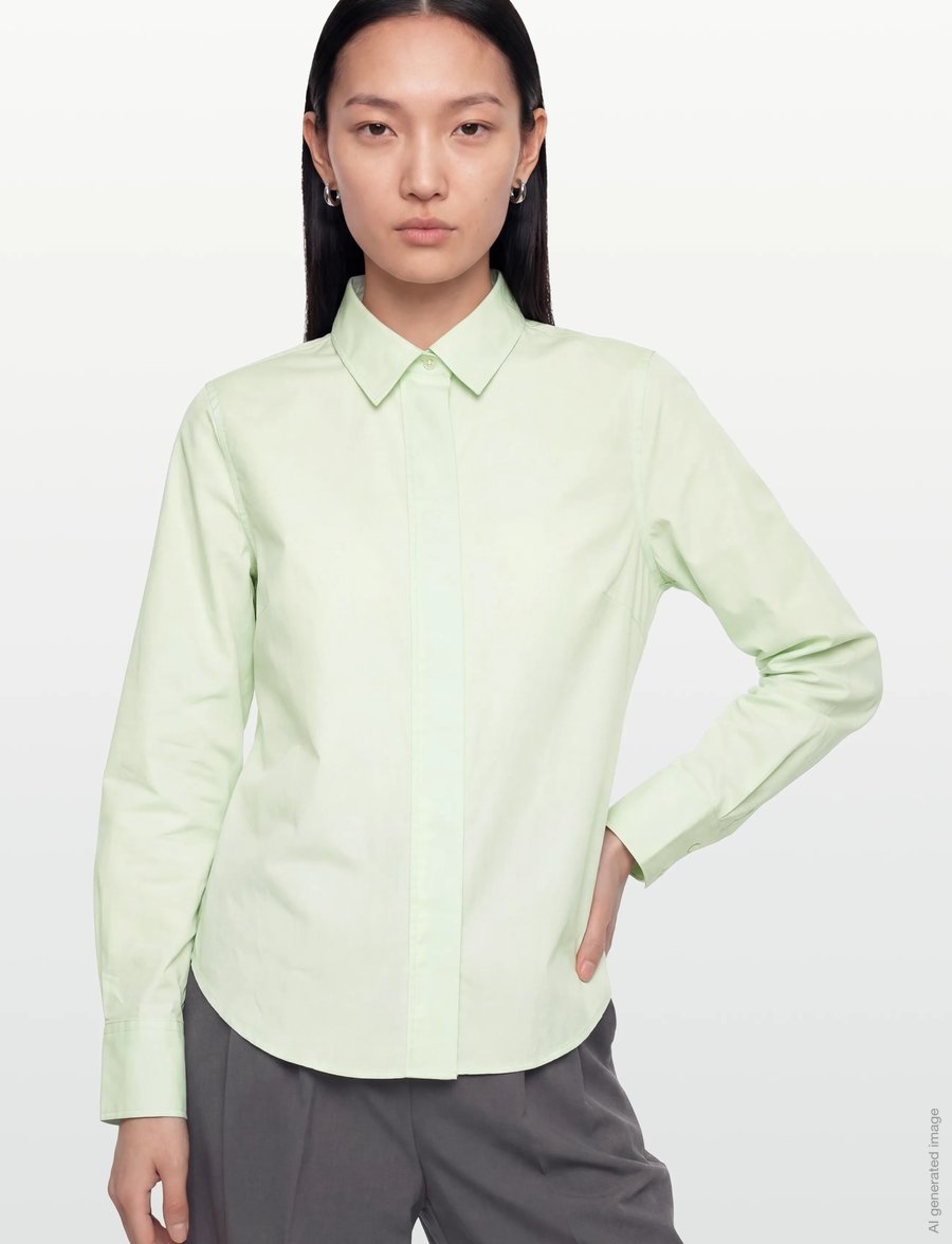 Closed - CLASSIC SHIRTS & BLOUSES FRESH MINT - denim shirts - fresh mint - 3