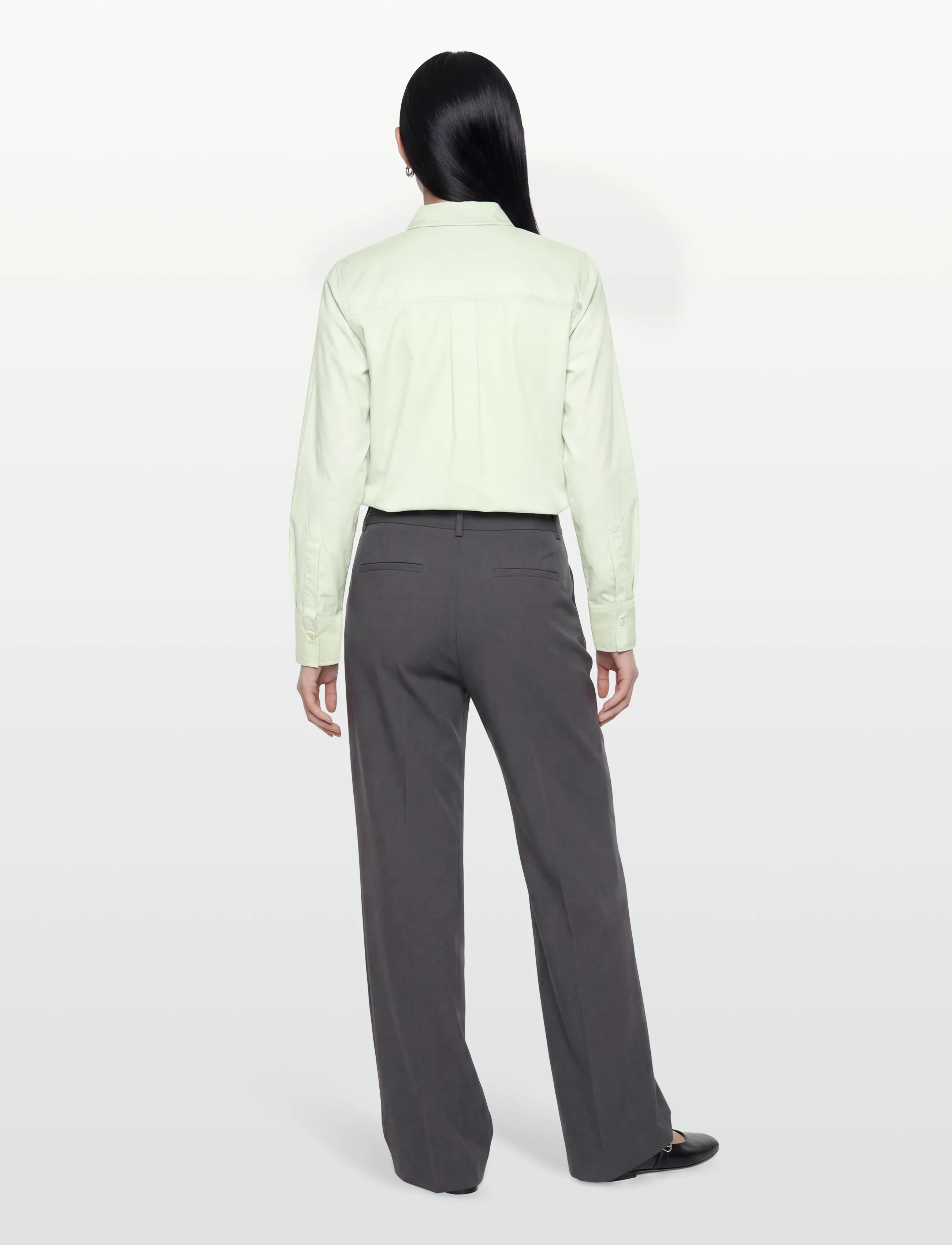 Closed Classic Shirts & Blouses Fresh Mint skjortor dam – bild 3