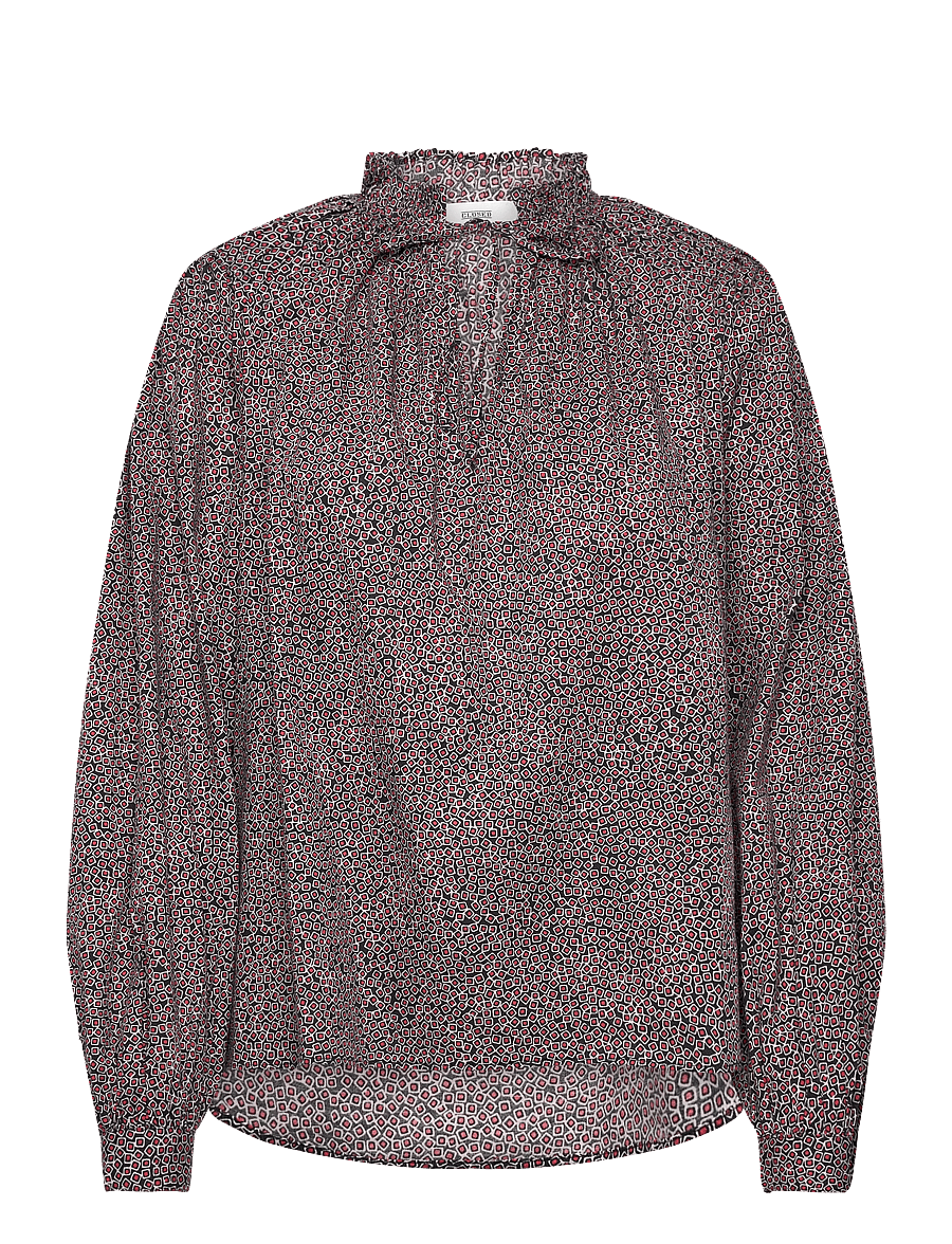 Closed - CLOSED SCARLETT BLOUSES AMARANTH RED - långärmade blusar - amaranth red - 1