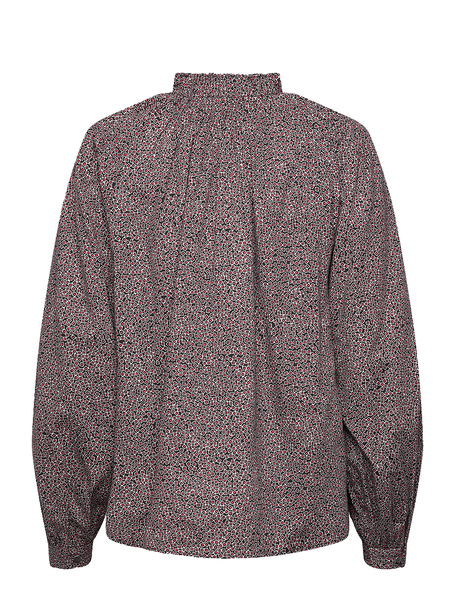 Closed - CLOSED SCARLETT BLOUSES AMARANTH RED - långärmade blusar - amaranth red - 2