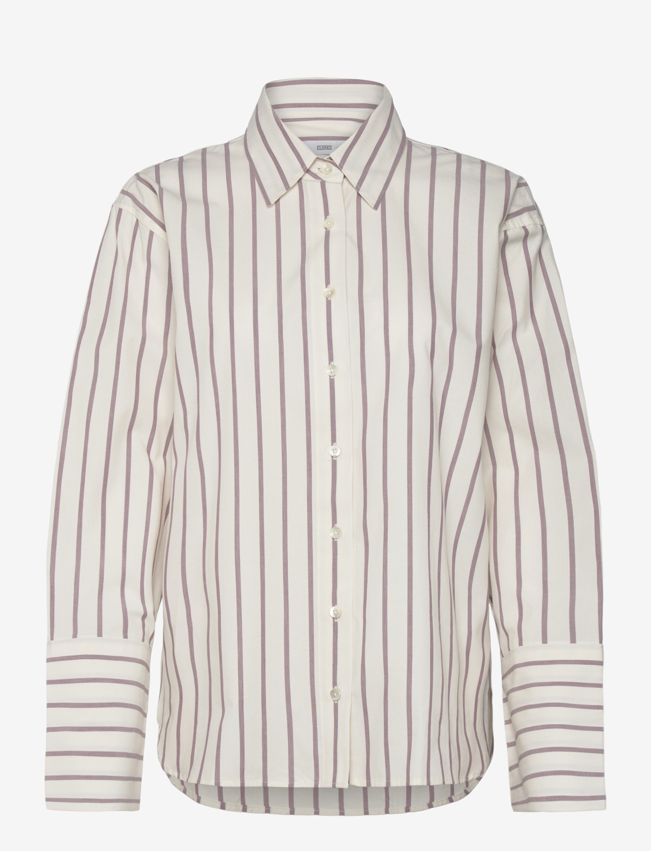 Closed - SHIRT HIGH CUFF MULBERRY - denimskjorter - mulberry - 0