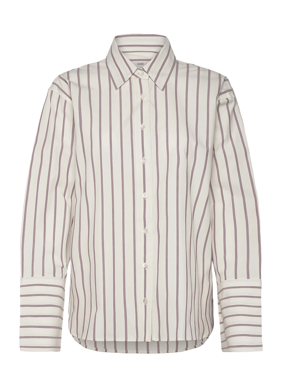 Closed - SHIRT HIGH CUFF MULBERRY - jeansskjortor - mulberry - 1