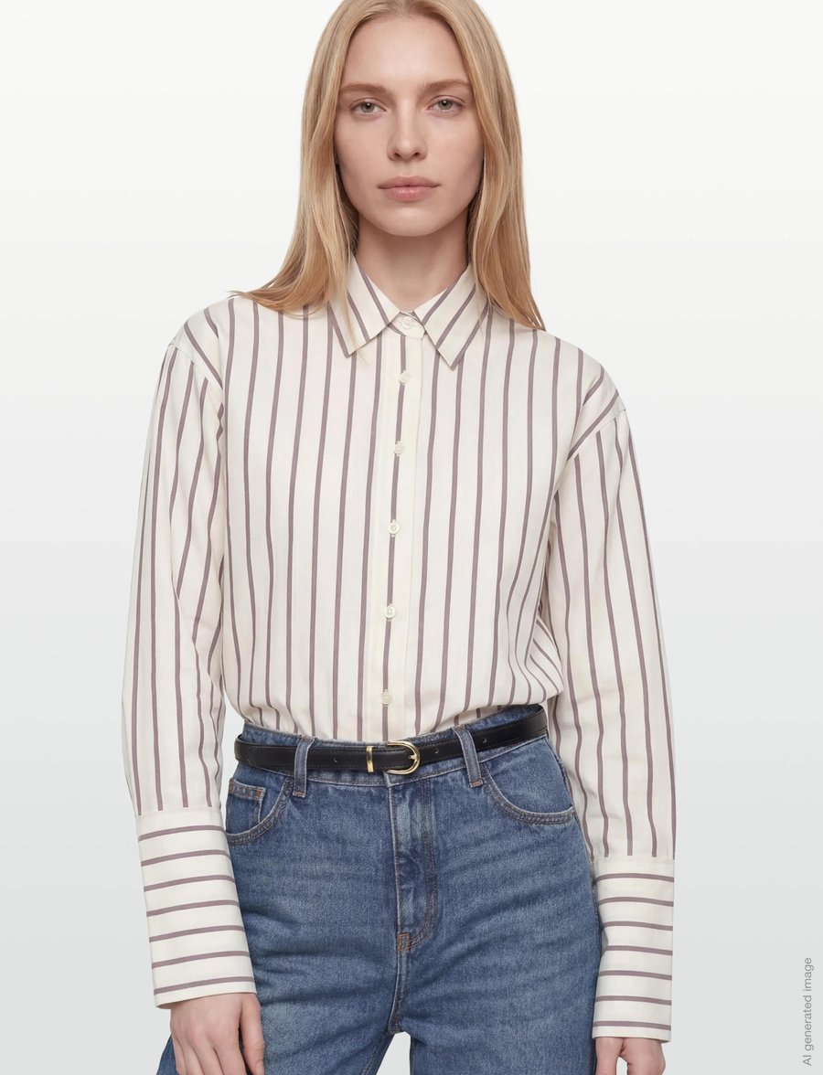 Closed - SHIRT HIGH CUFF MULBERRY - jeansskjortor - mulberry - 5