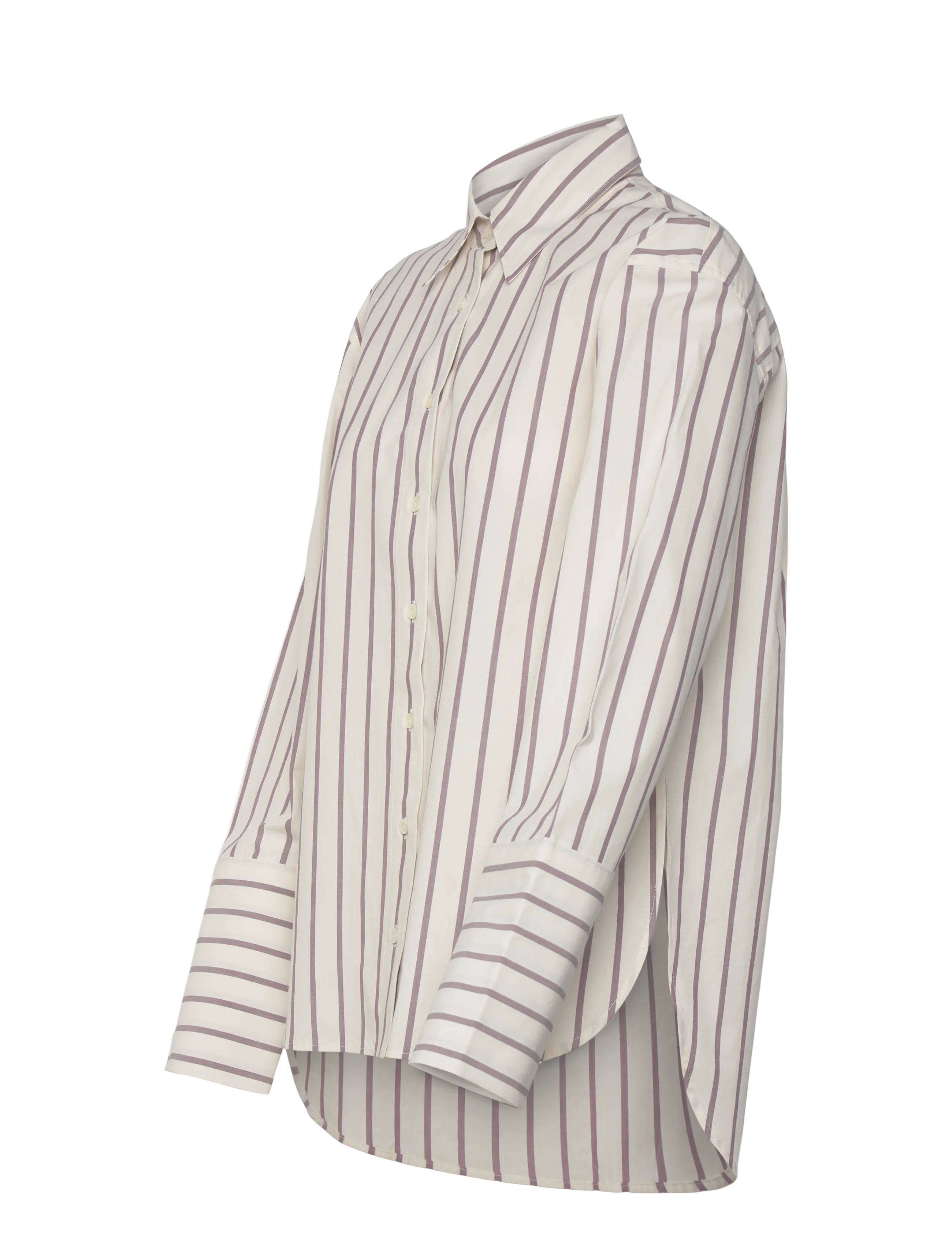 Closed - SHIRT HIGH CUFF MULBERRY - koszule z długimi rękawami - mulberry - 4