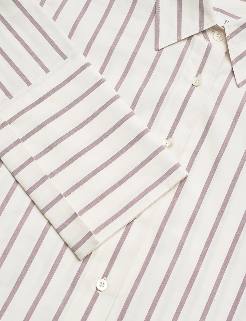 Closed - SHIRT HIGH CUFF MULBERRY - denimskjorter - mulberry - 4