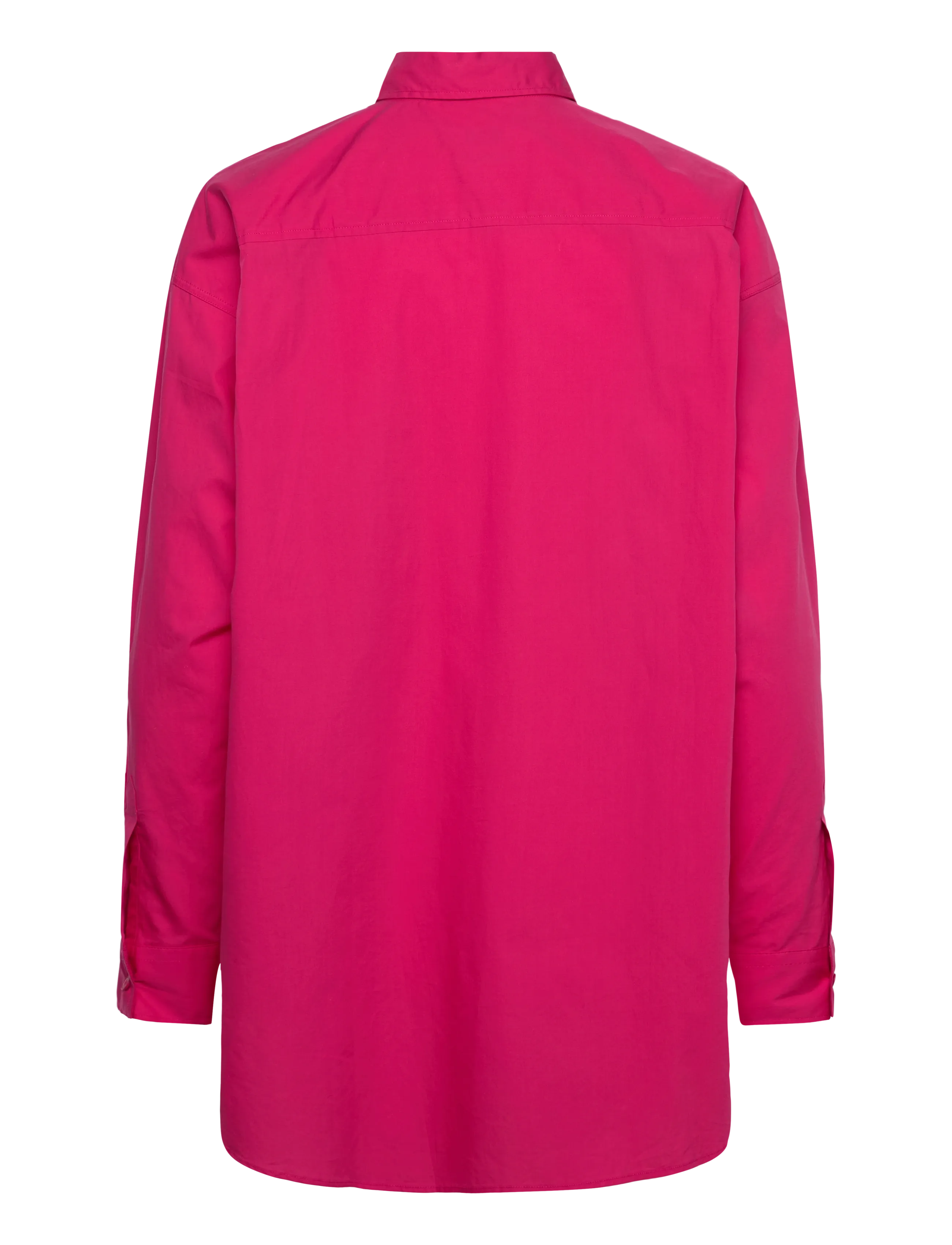 Closed - CLOSED WOMEN BASIC SHIRT RASPERRY PINK - jeansskjortor - rasperry pink - 2