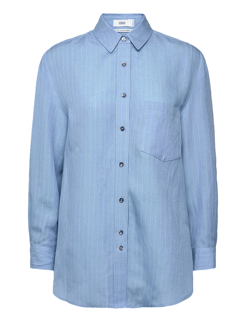 Closed - BASIC SHIRT BLUE MORNING SKY - denimskjorter - blue morning sky - 1
