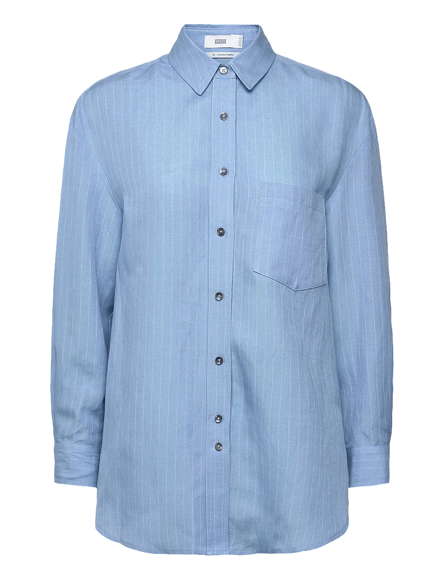 Closed - BASIC SHIRT BLUE MORNING SKY - jeanshemden - blue morning sky - 1