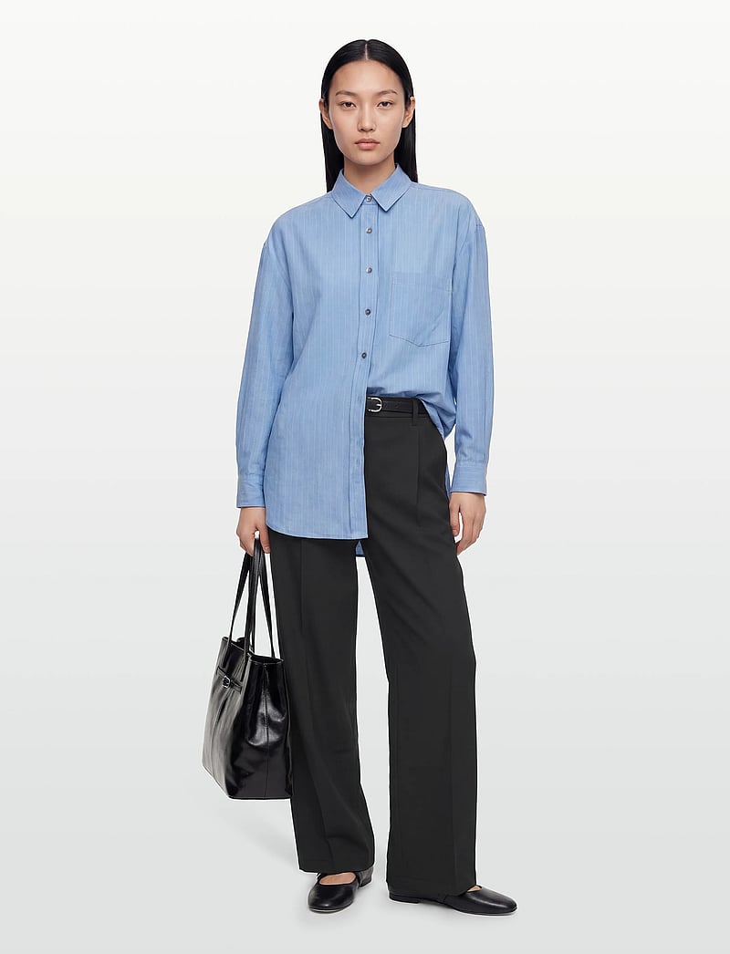 Closed - BASIC SHIRT BLUE MORNING SKY - denimskjorter - blue morning sky - 0