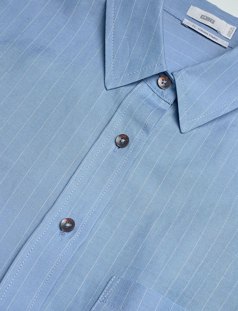 Closed - BASIC SHIRT BLUE MORNING SKY - denimskjorter - blue morning sky - 5