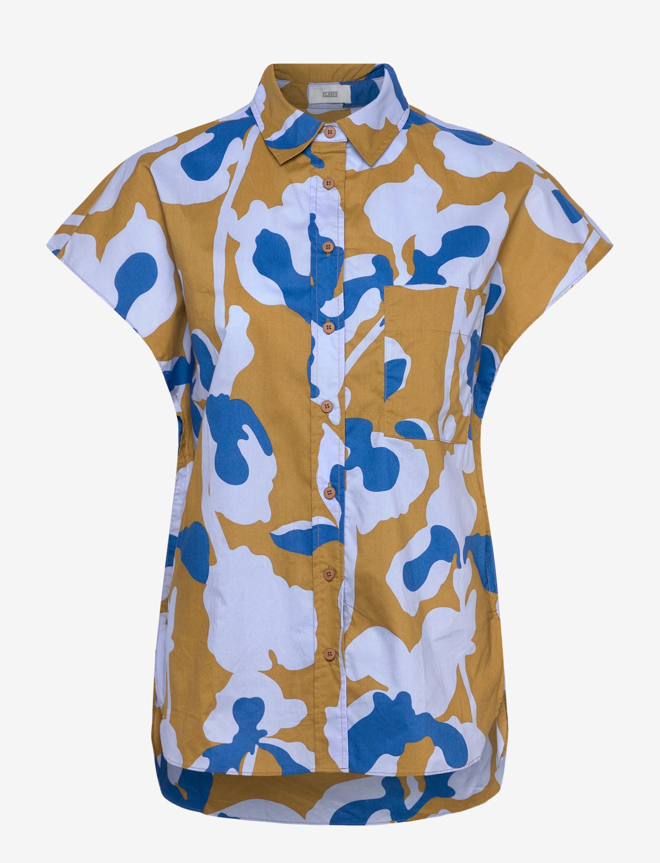 Closed - SHORT SLEEVE SHIRTS & BLOUSES OCEANIC BLUE - denimskjorter - oceanic blue - 1