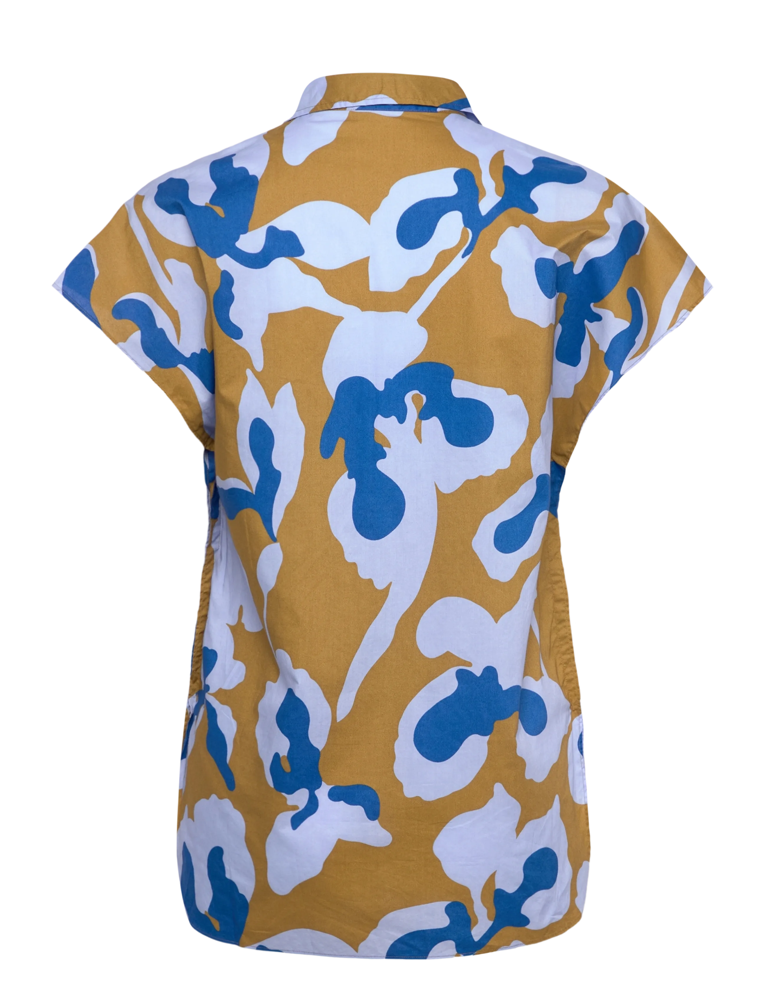 Closed - SHORT SLEEVE SHIRTS & BLOUSES OCEANIC BLUE - teksasärgid - oceanic blue - 2