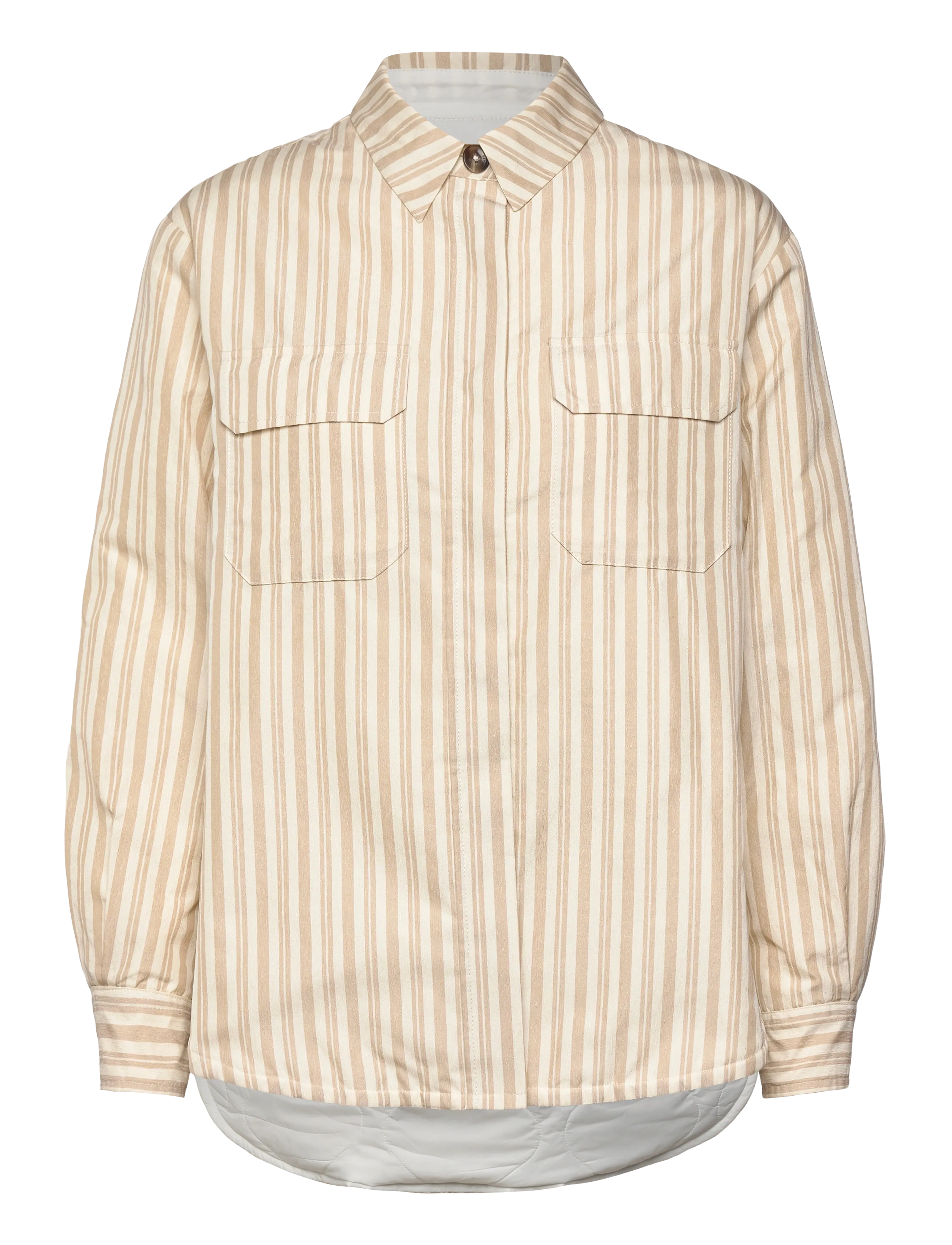 Closed WOMEN KALLY DRIED TEAK - Virskrekli - DRIED TEAK / cream