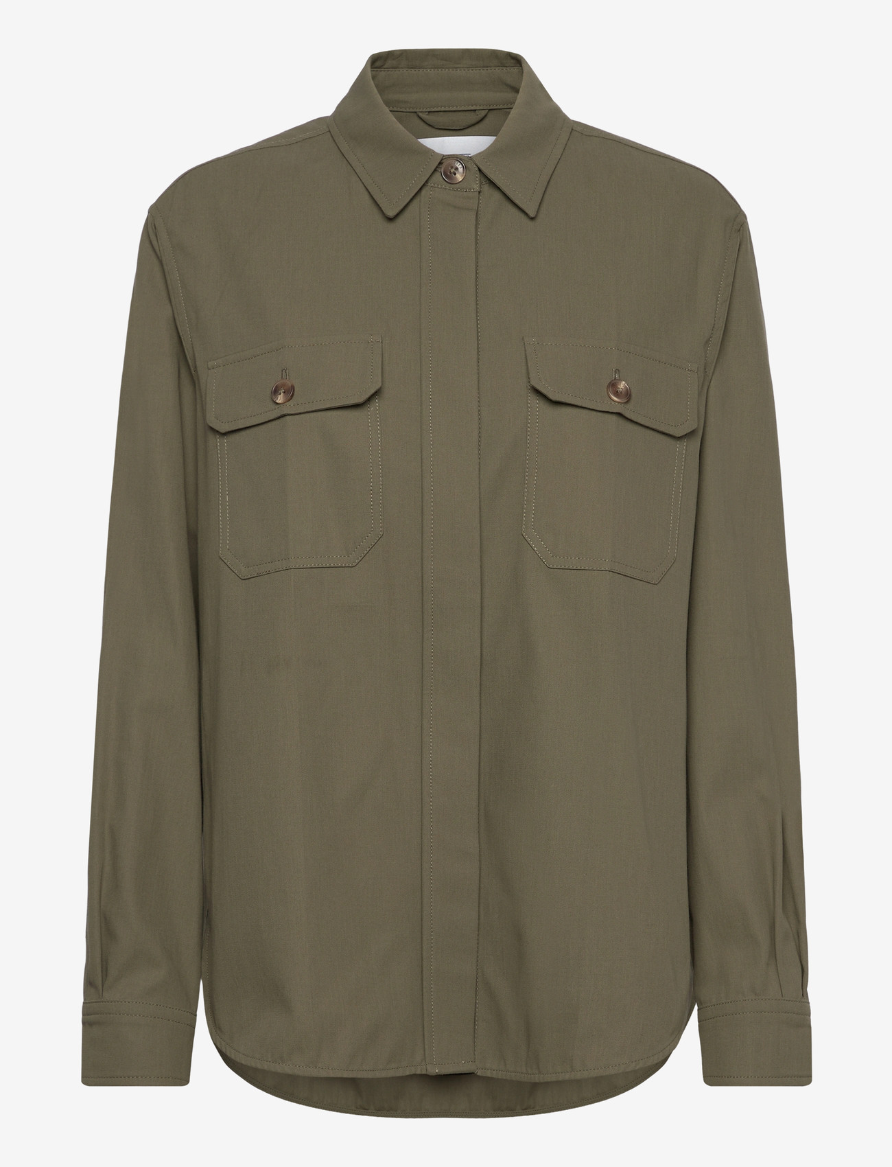 Closed - WOMEN KALLY DRIED BASIL - jeansskjortor - dried basil - 0