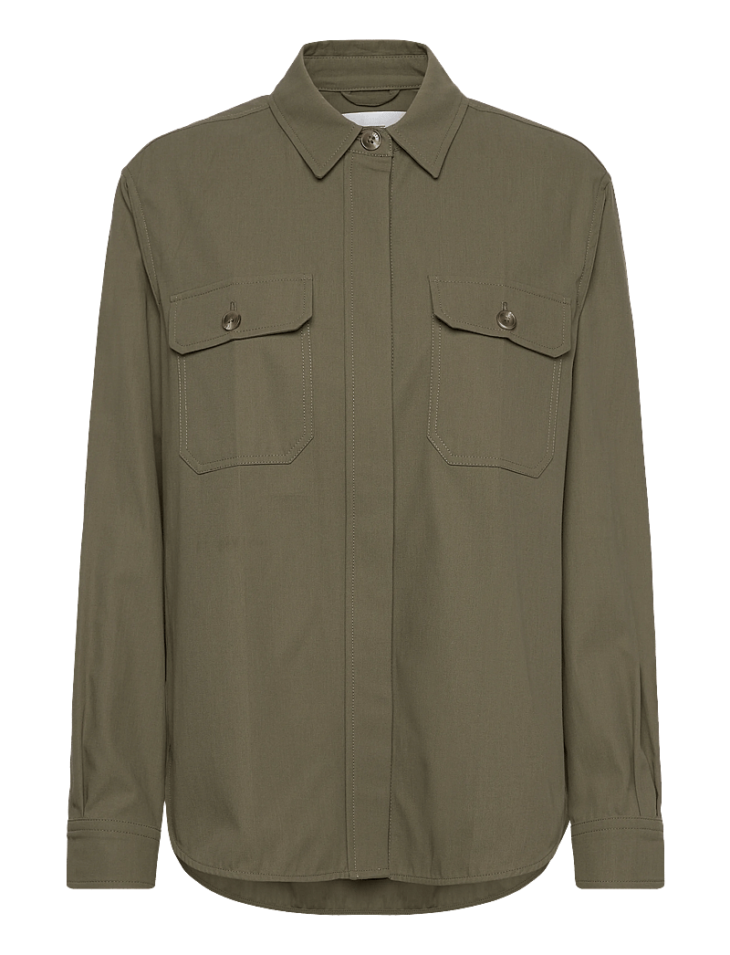 Closed - WOMEN KALLY DRIED BASIL - jeansskjortor - dried basil - 0