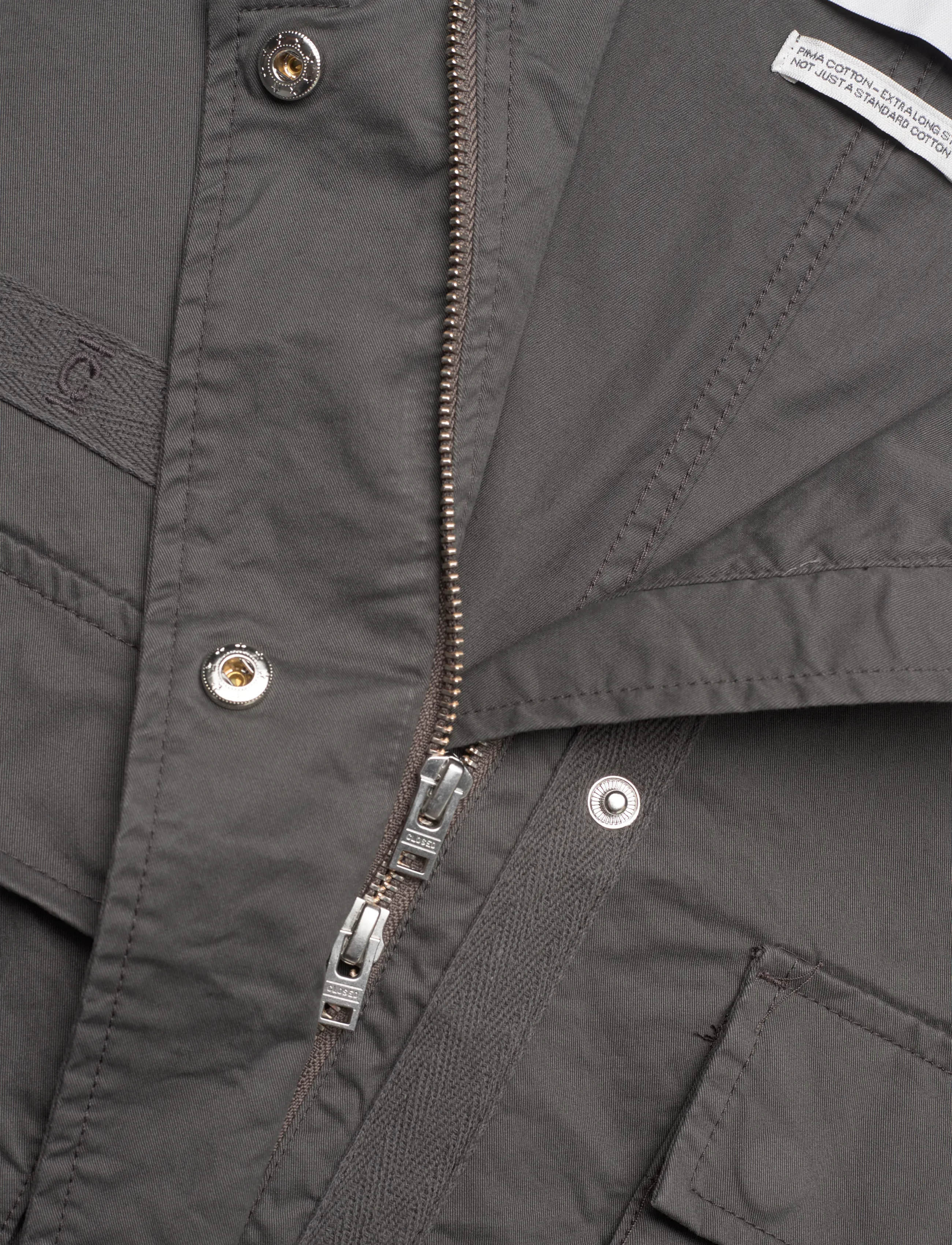 Closed - WOMEN FIELD JACKET DARK NICKEL - utility-jacken - dark nickel - 5