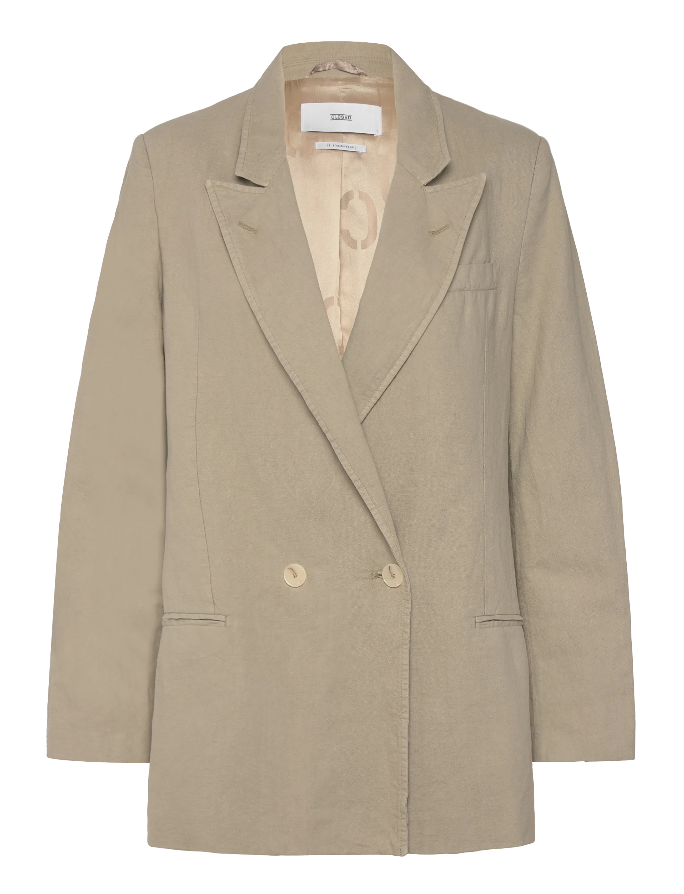 Closed KAYCEE JACKET LIGHT MOSS GREEN - Officewear - LIGHT MOSS GREEN / khaki/green