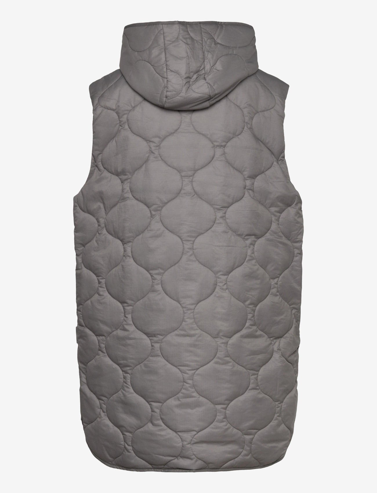 Closed - LONG VEST DARK SHADOW - spring jackets - dark shadow - 1