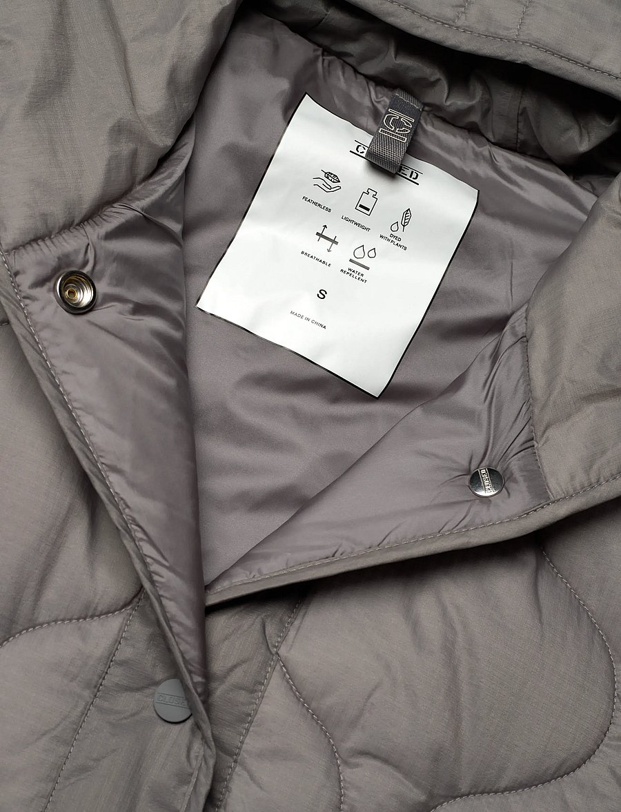 Closed - LONG VEST DARK SHADOW - steppwesten - dark shadow - 5