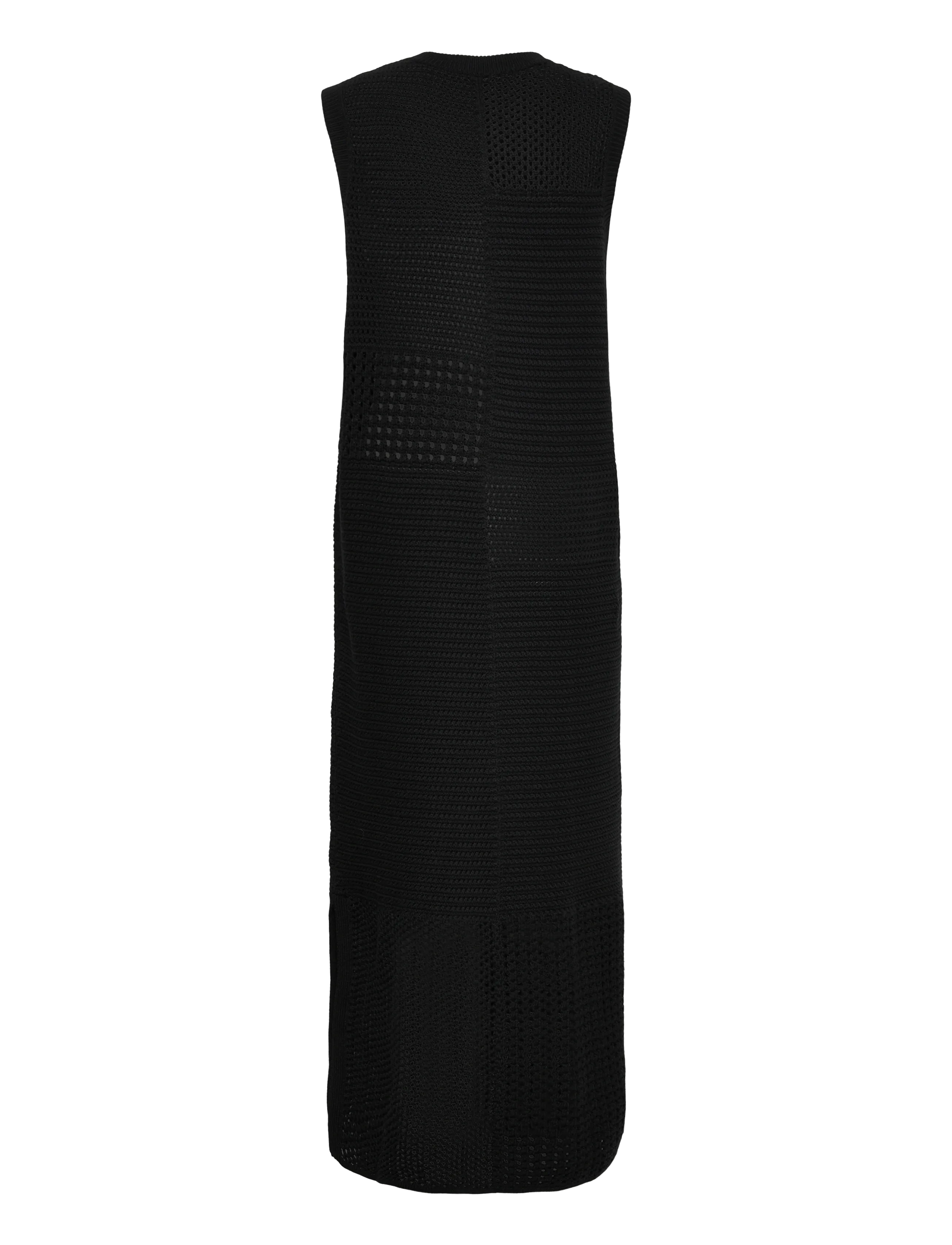 Closed - CREW SLEEVELESS DRESSES BLACK - strikkjoler - black - 2