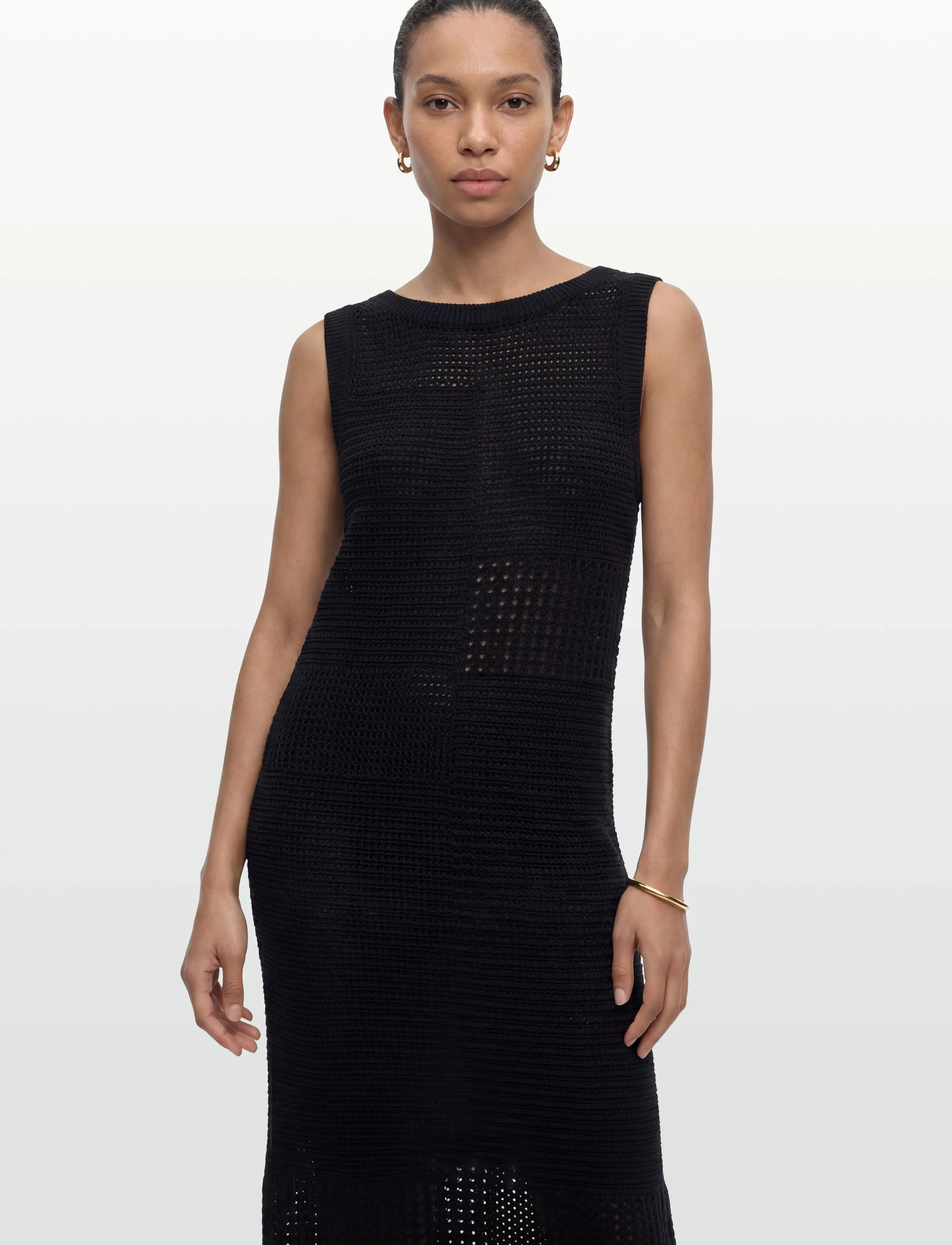 Closed Crew Sleeveless Dresses stickade klänningar dam – bild 2