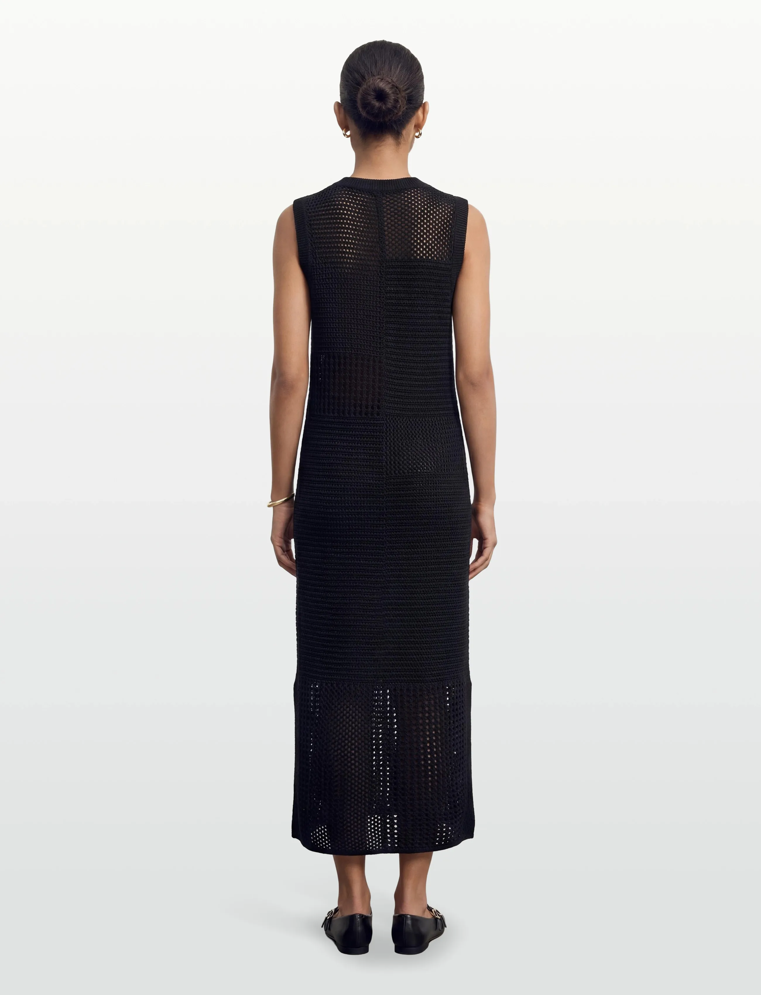 Closed Crew Sleeveless Dresses stickade klänningar dam – bild 3