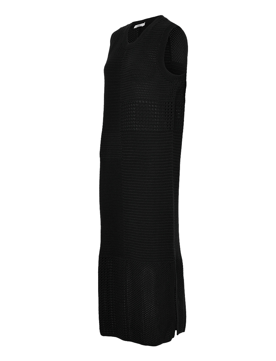 Closed - CREW SLEEVELESS DRESSES BLACK - kootud kleidid - black - 3